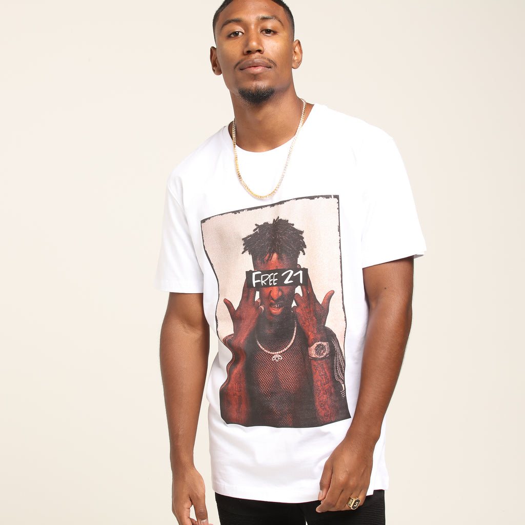 Goat Crew Free 21 SS Tee White