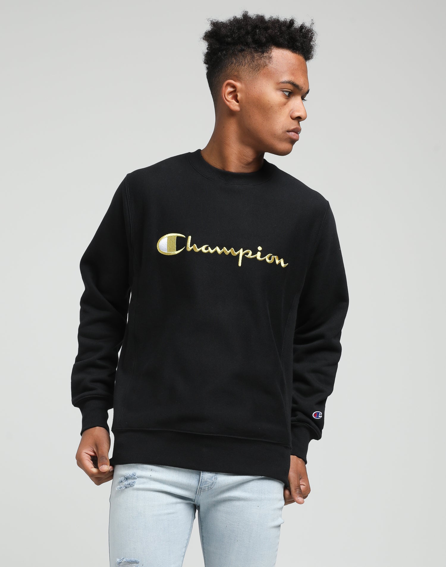 Champion Reverse Weave Embroidered Crew 