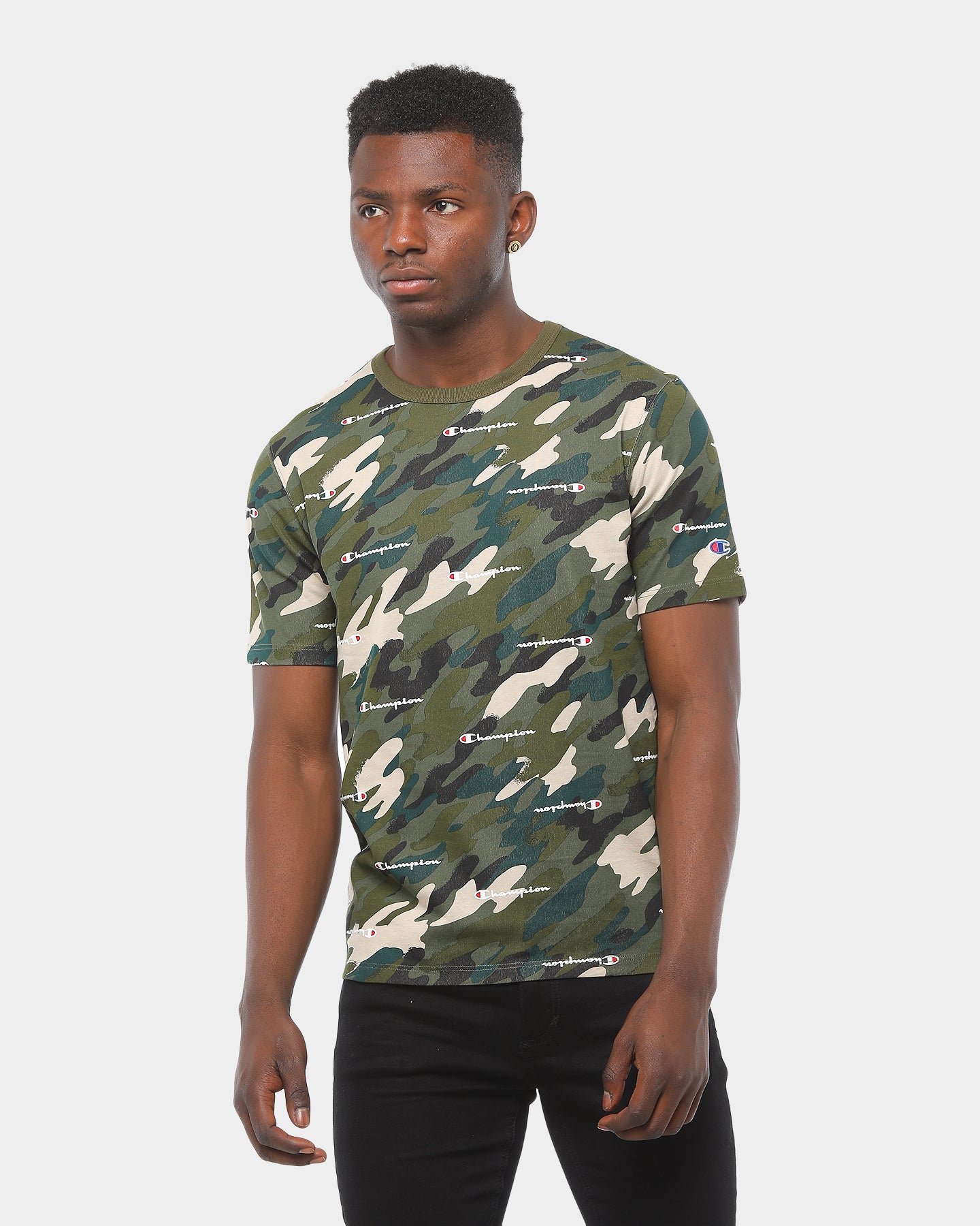 champion heritage tee camo