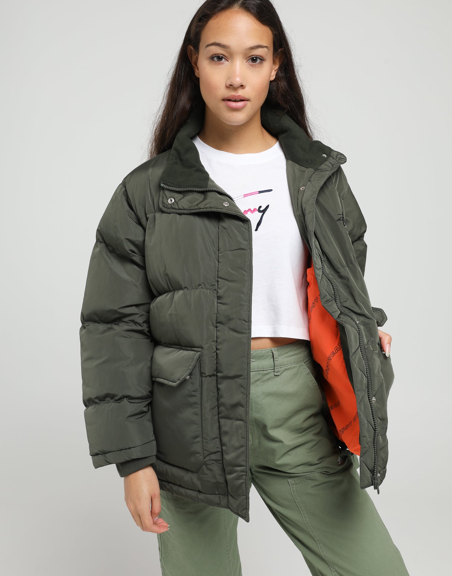 stussy padded jacket