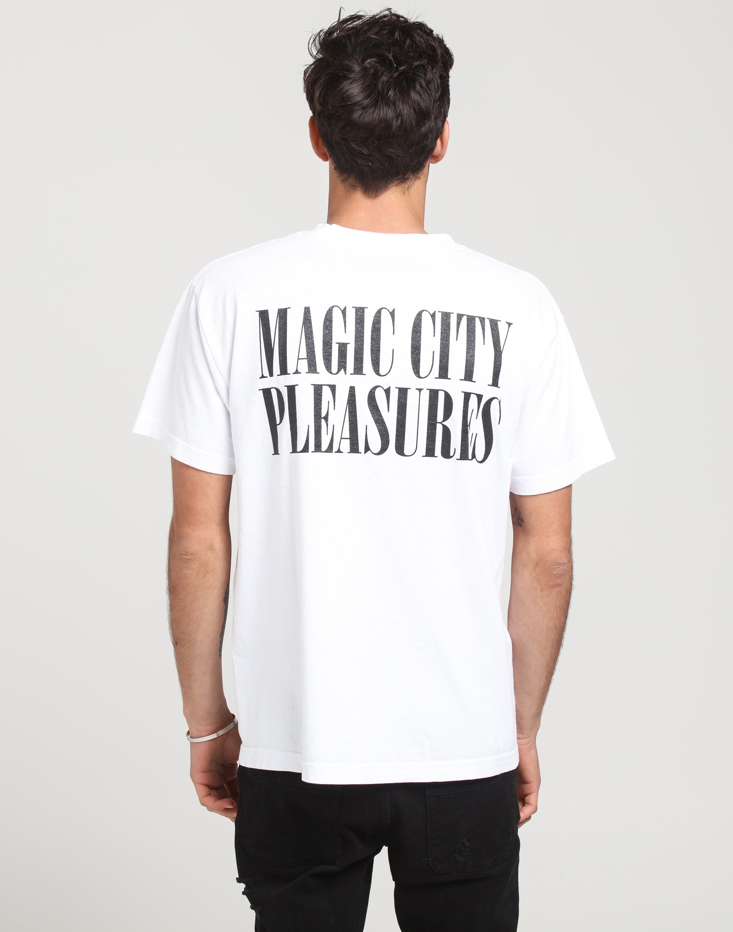 pleasures tee