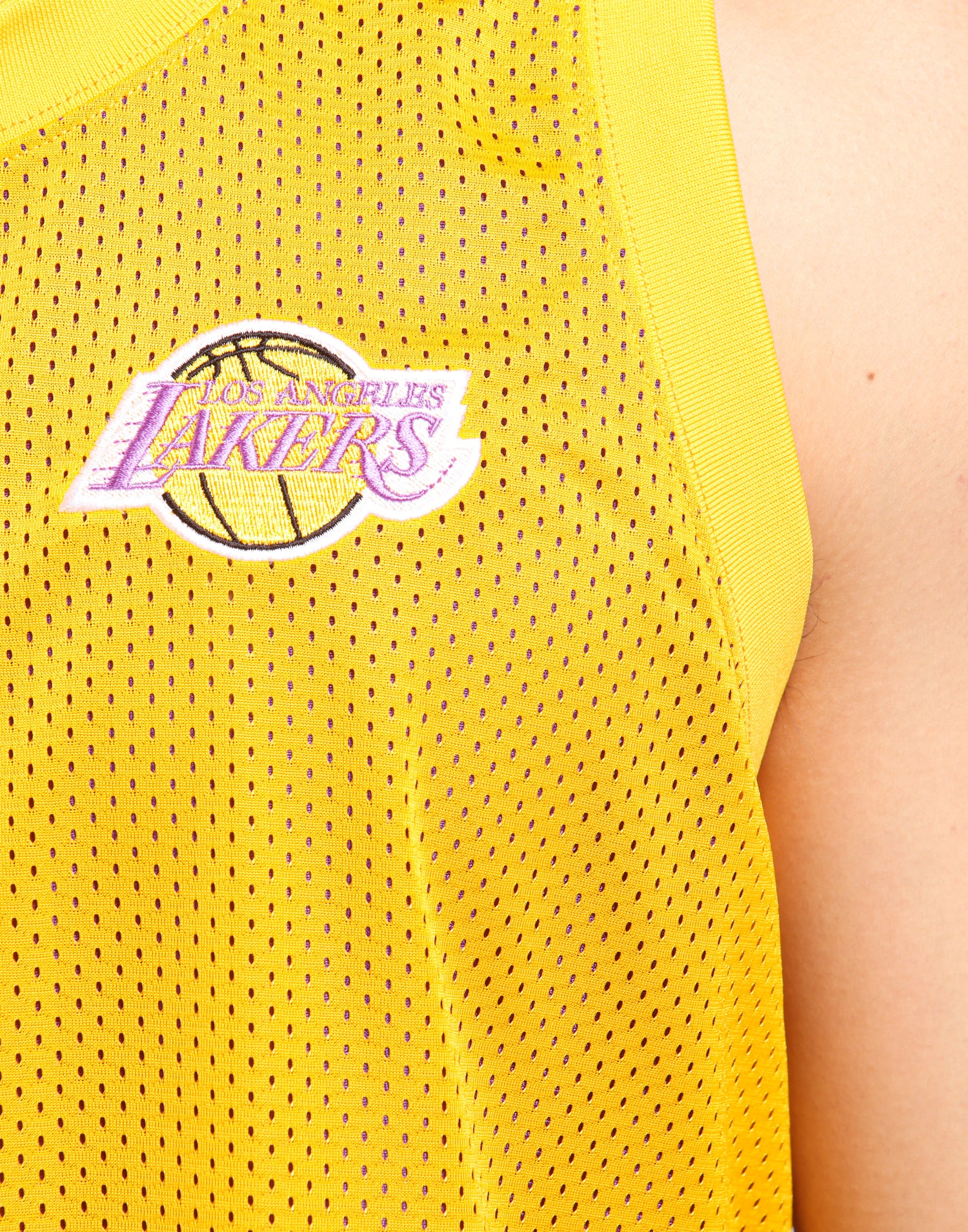 lakers mesh jersey