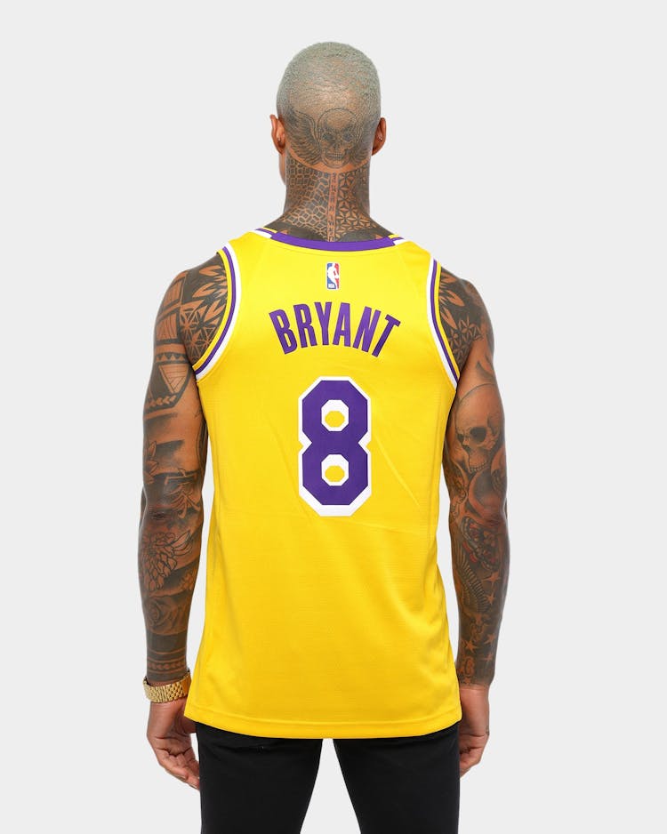Nike Los Angeles Lakers Kobe Bryant #8 Icon Edition ...