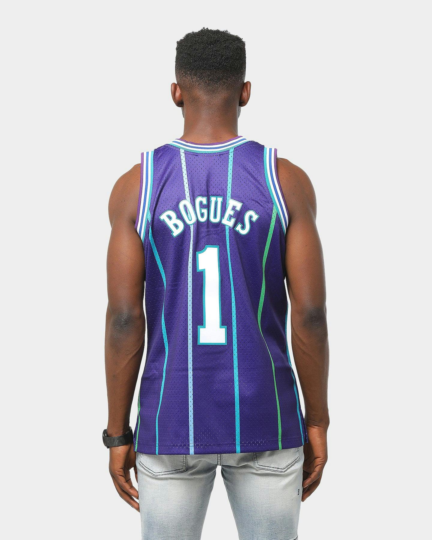 Mitchell & Ness Charlotte Muggsy Bogues 1 Alt 9495 Swingman