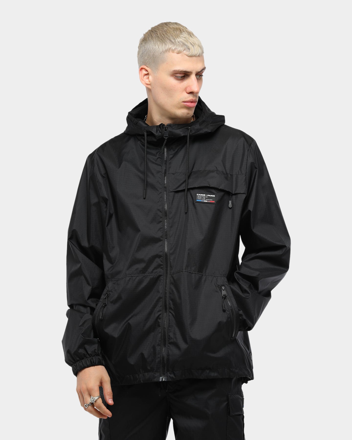 yeezy windbreaker black