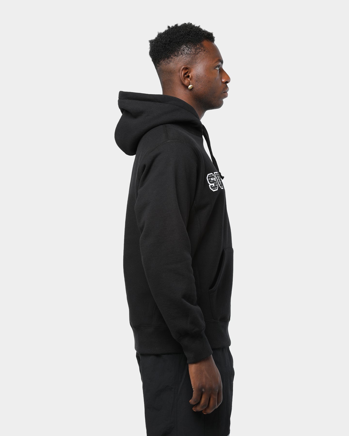 supreme the most hooded sweatshirt black