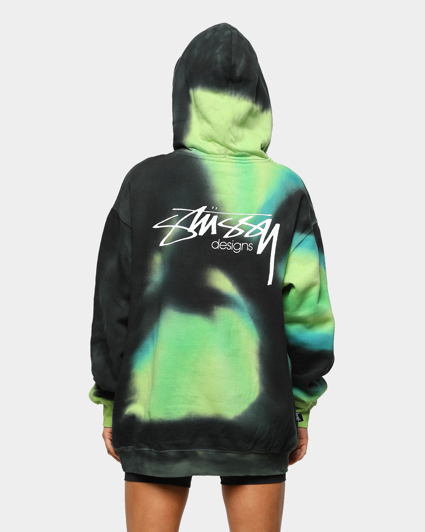 stussy verna tie dye hoodie