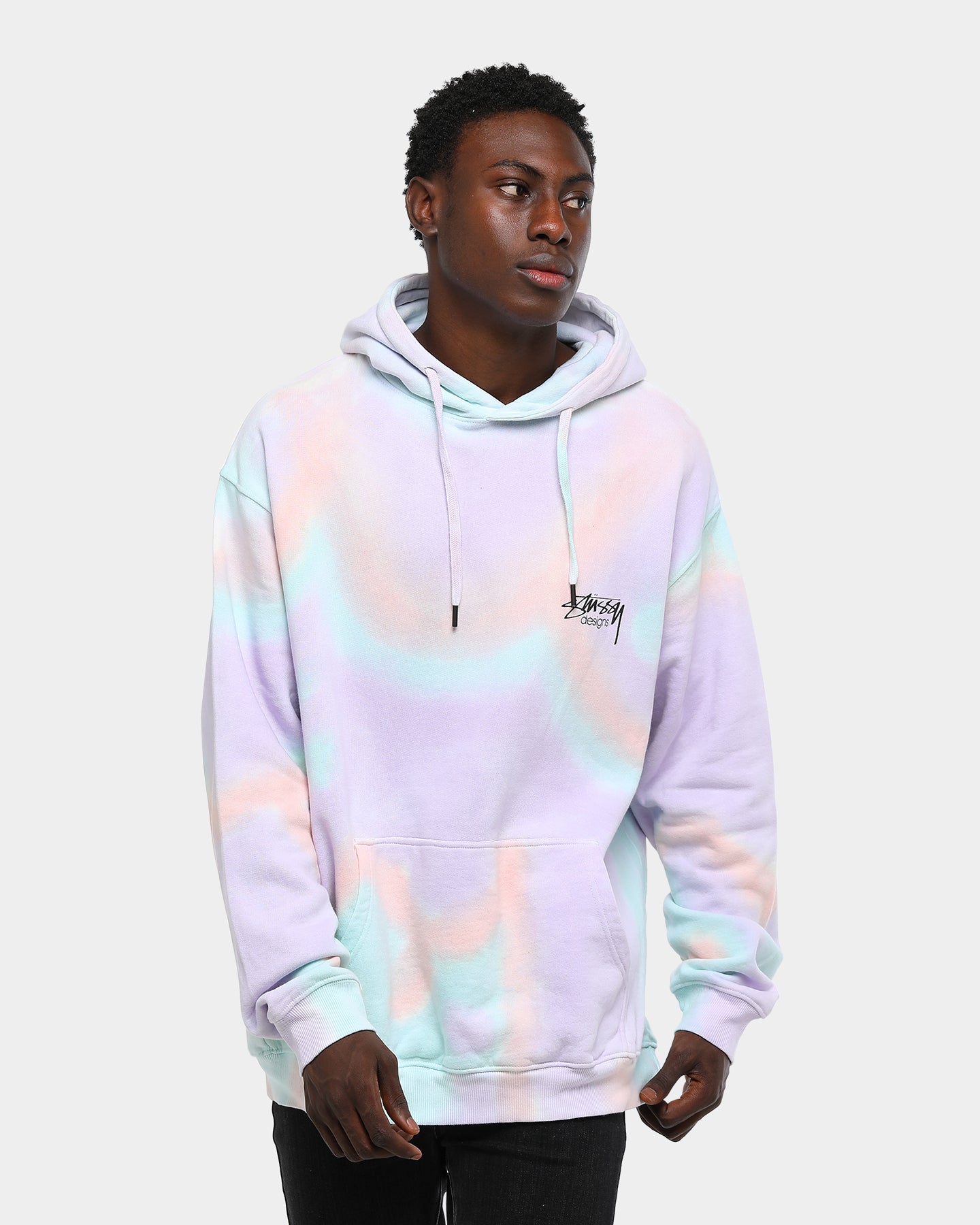 stussy tie dye hoodie