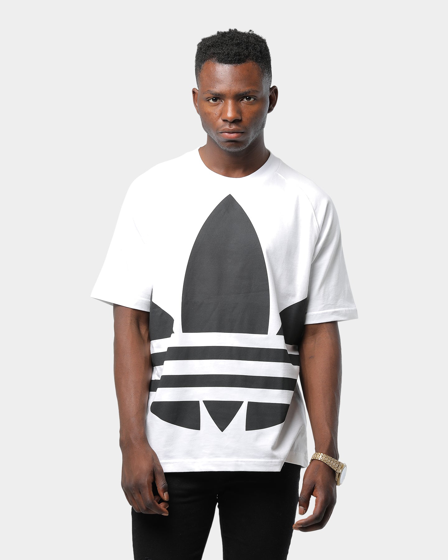 Ajh Big Trefoil Tee Adidas Hrdsindia Org