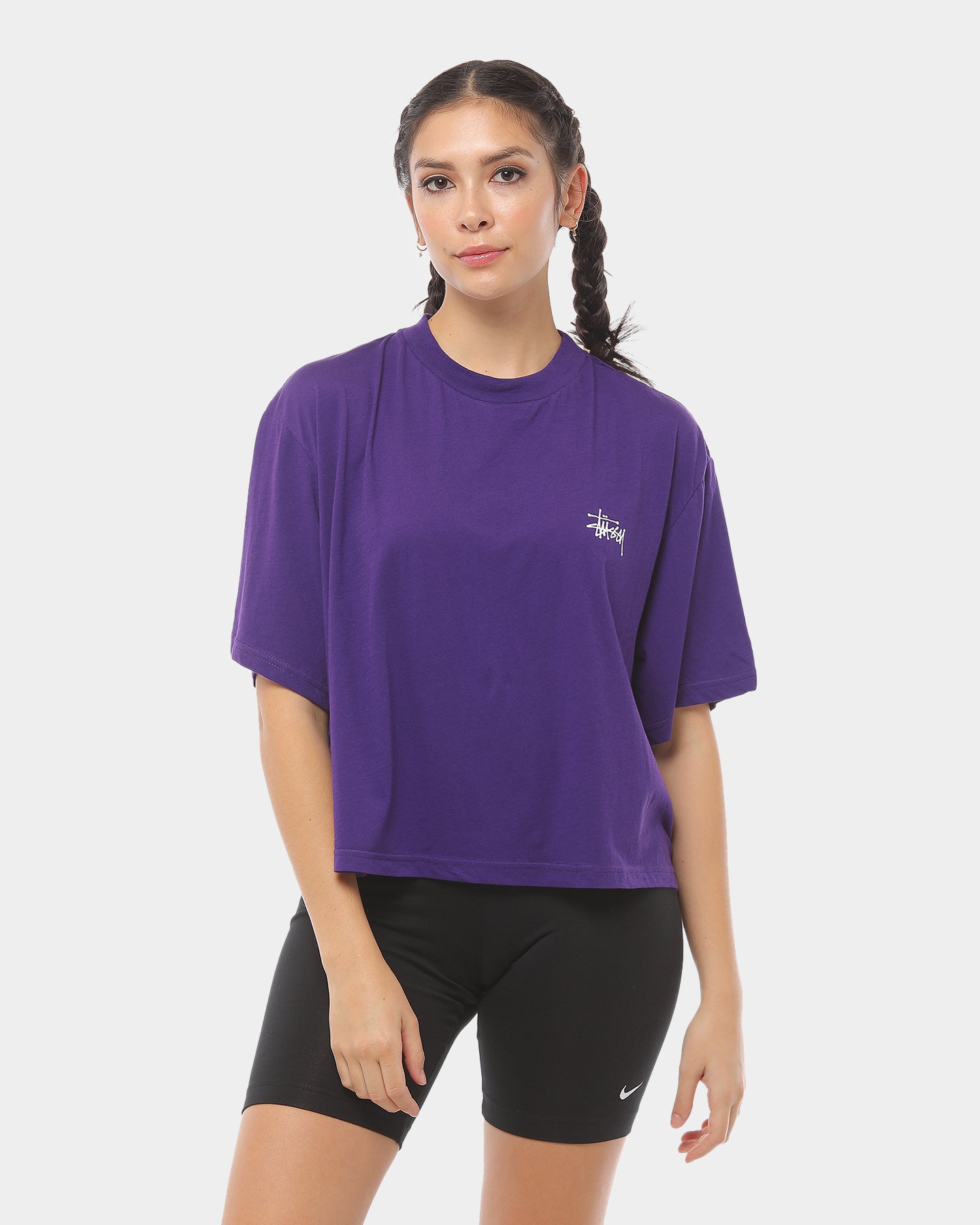 stussy purple shirt