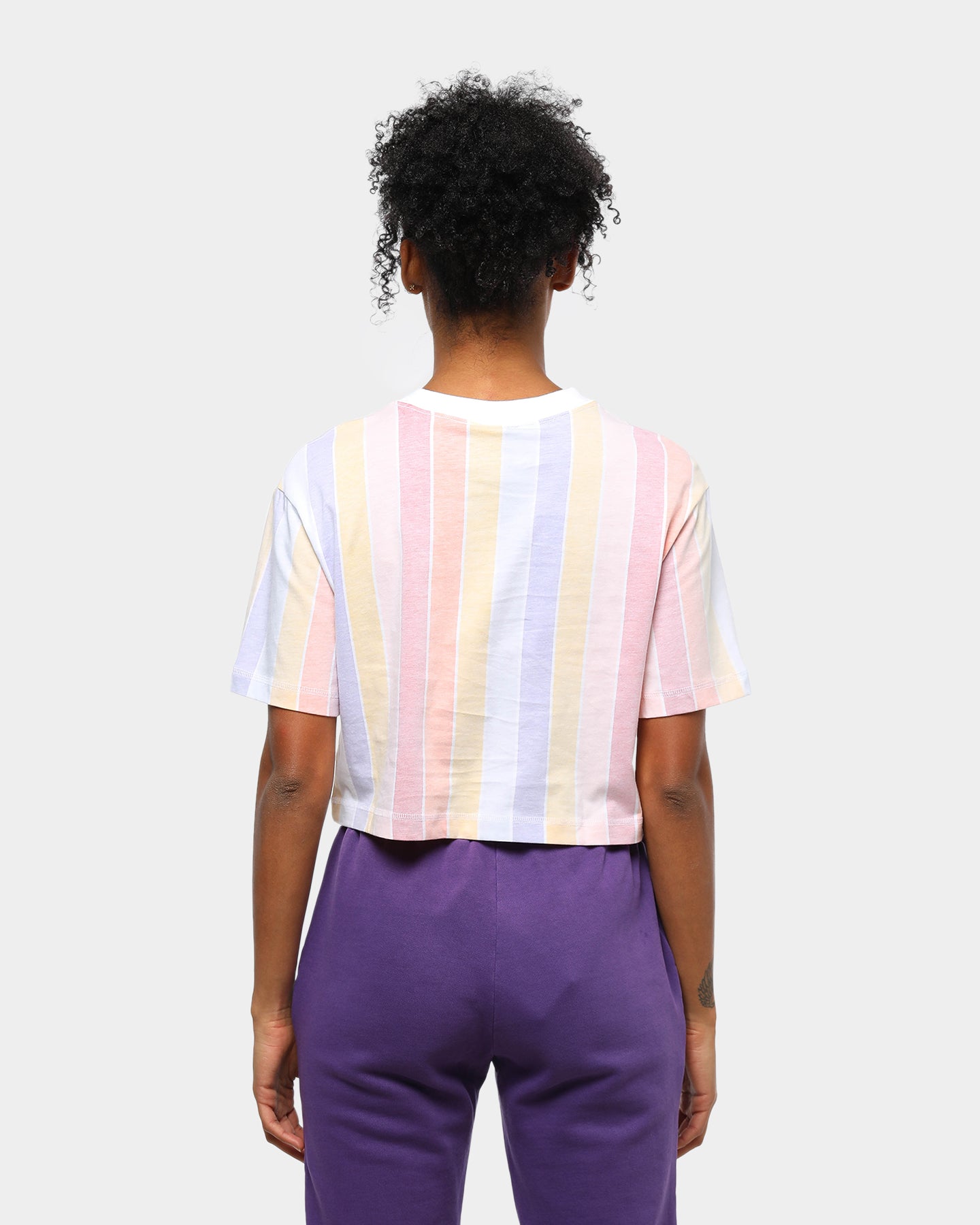 nike rainbow crop top
