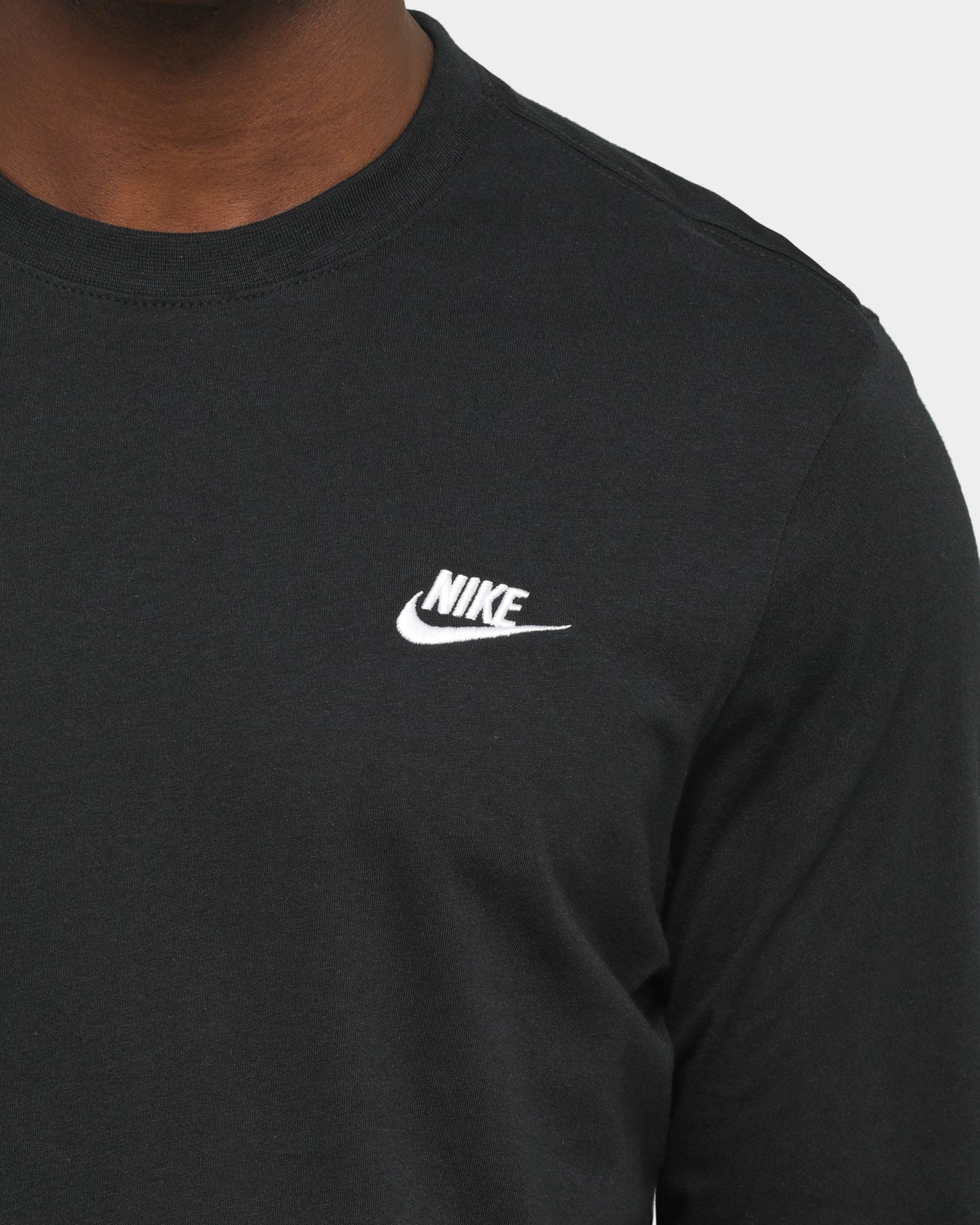 nike logo long sleeve shirt