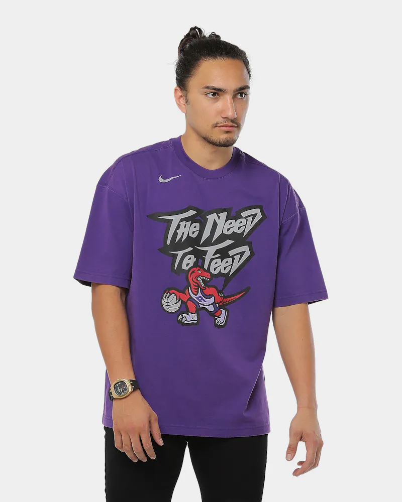 Nike Toronto Raptors Classic Edition Tee Purple Culture Kings