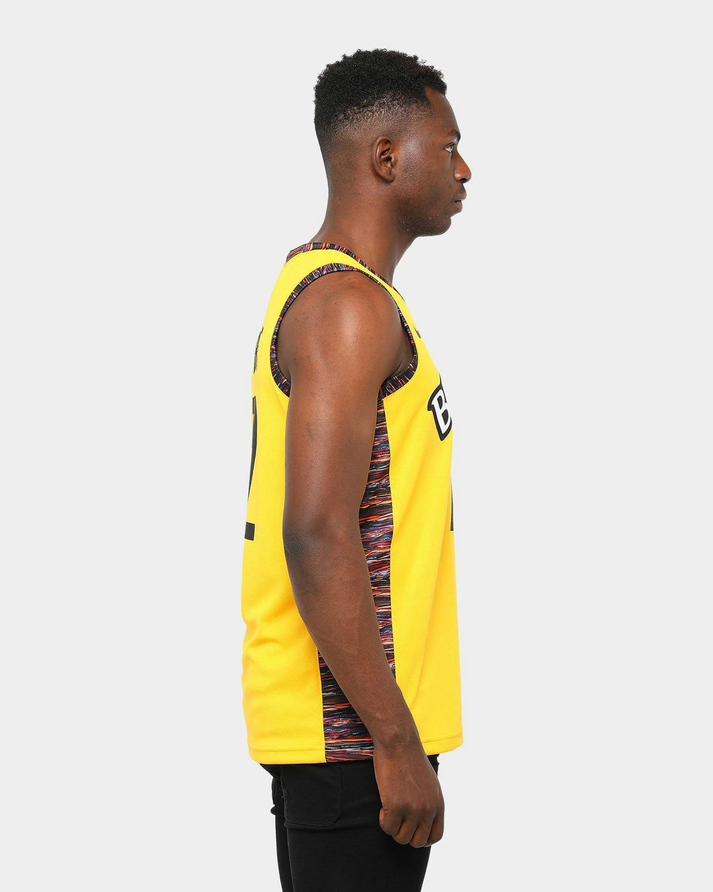 Nike Men's Brooklyn Nets "Biggie" Replica Swingman Jersey Amarillo