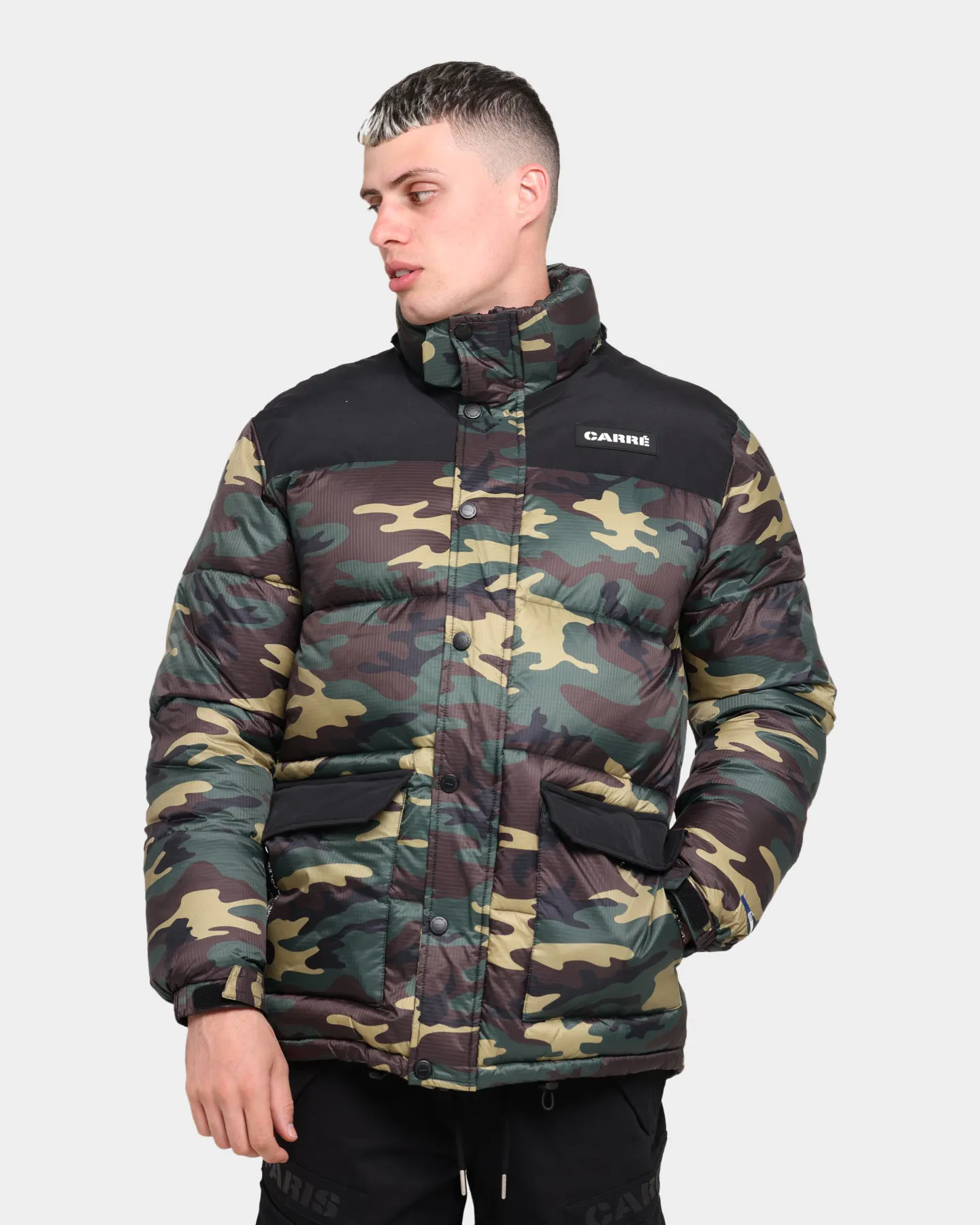 Carré Roadman Puffer Jacket Camo Culture Kings