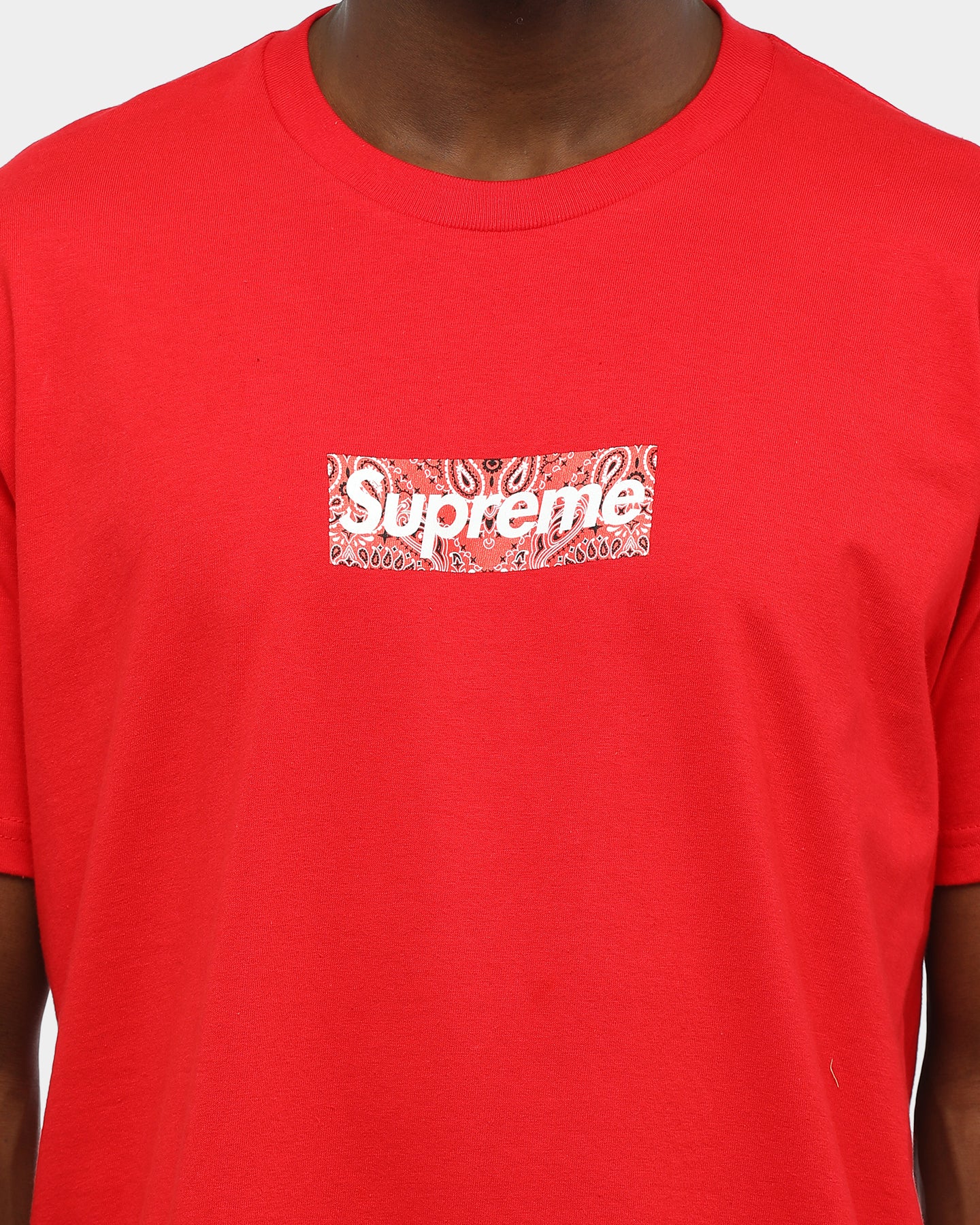 supreme t shirt red box logo