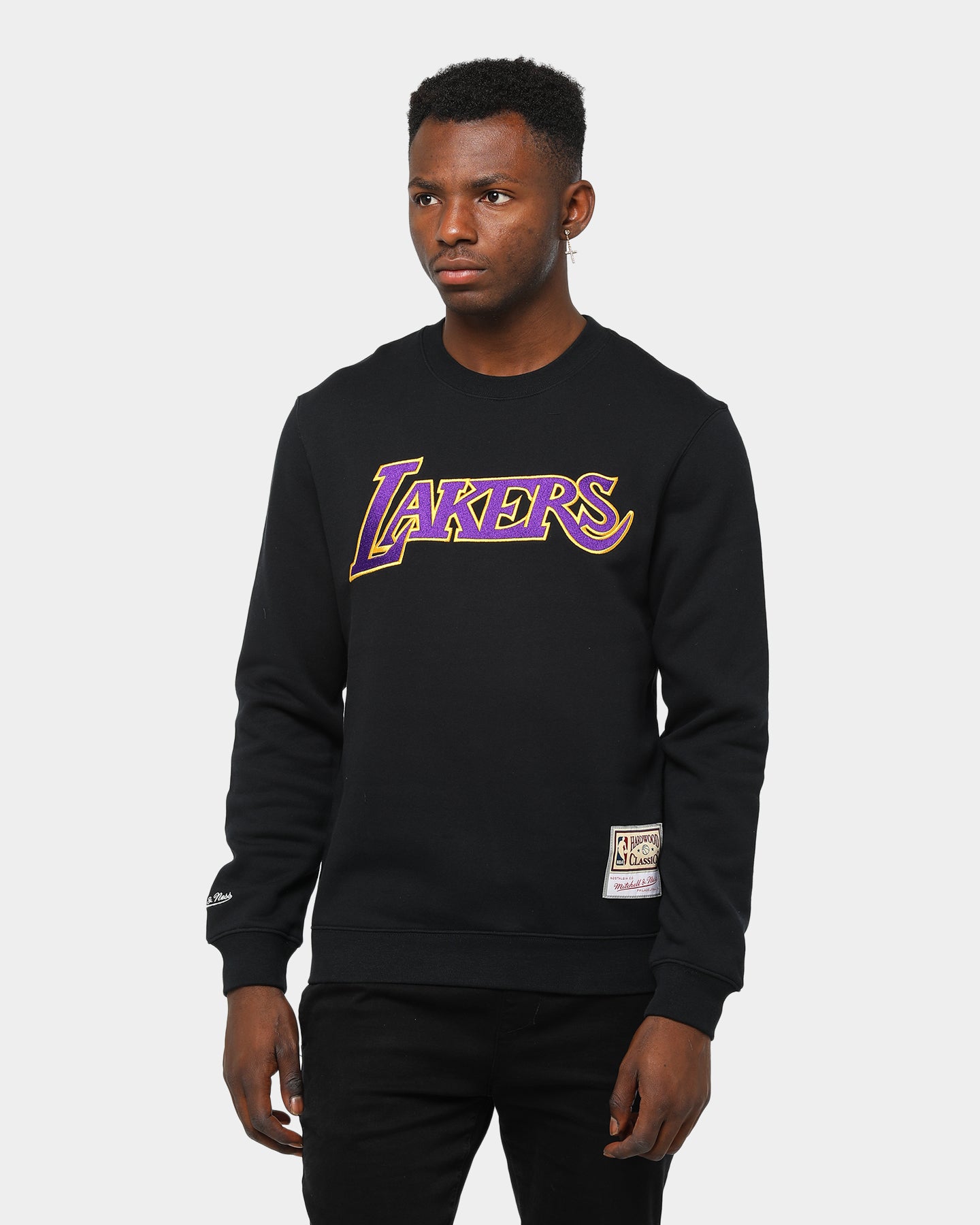 mitchell and ness lakers sweater