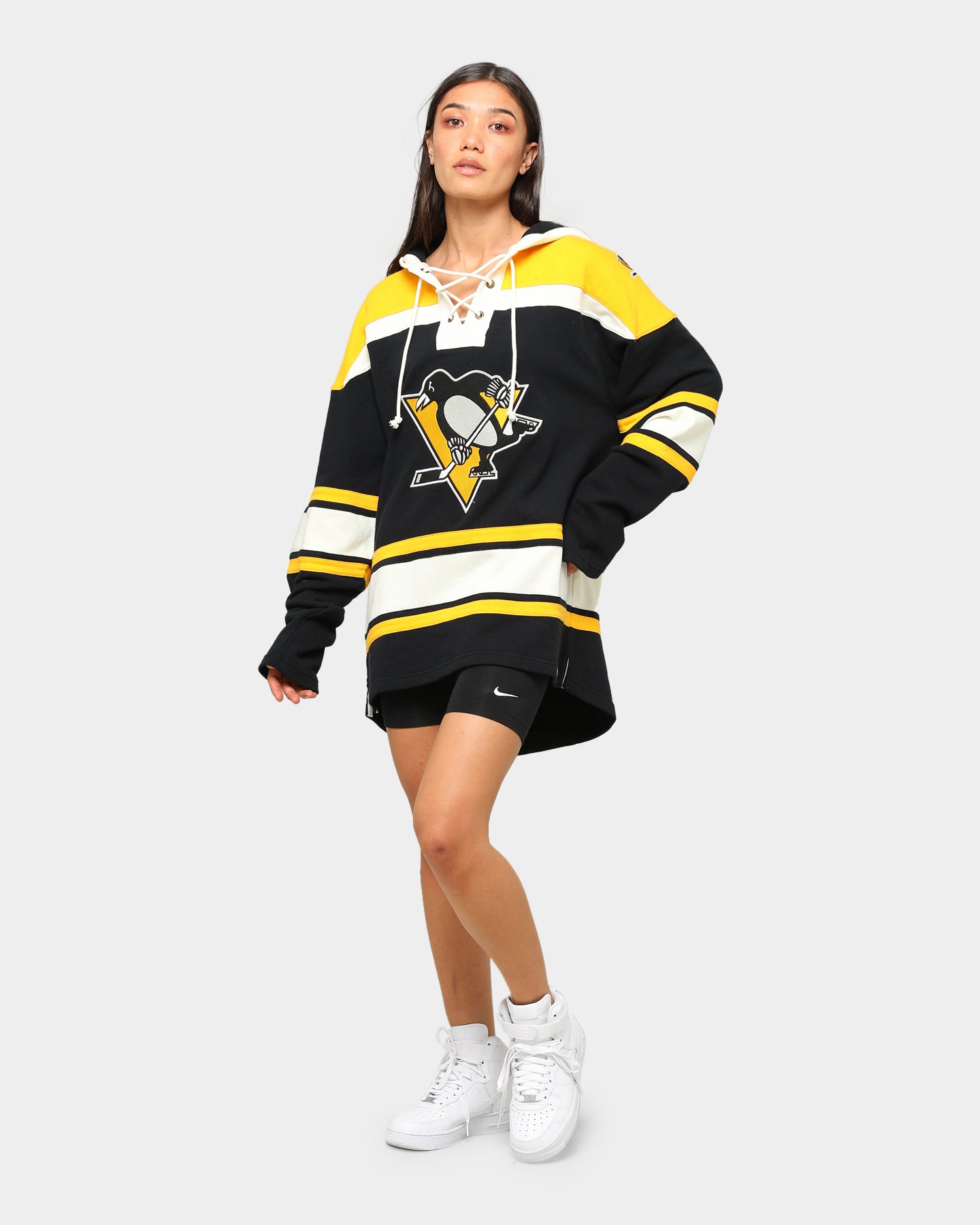 penguins jersey hoodie