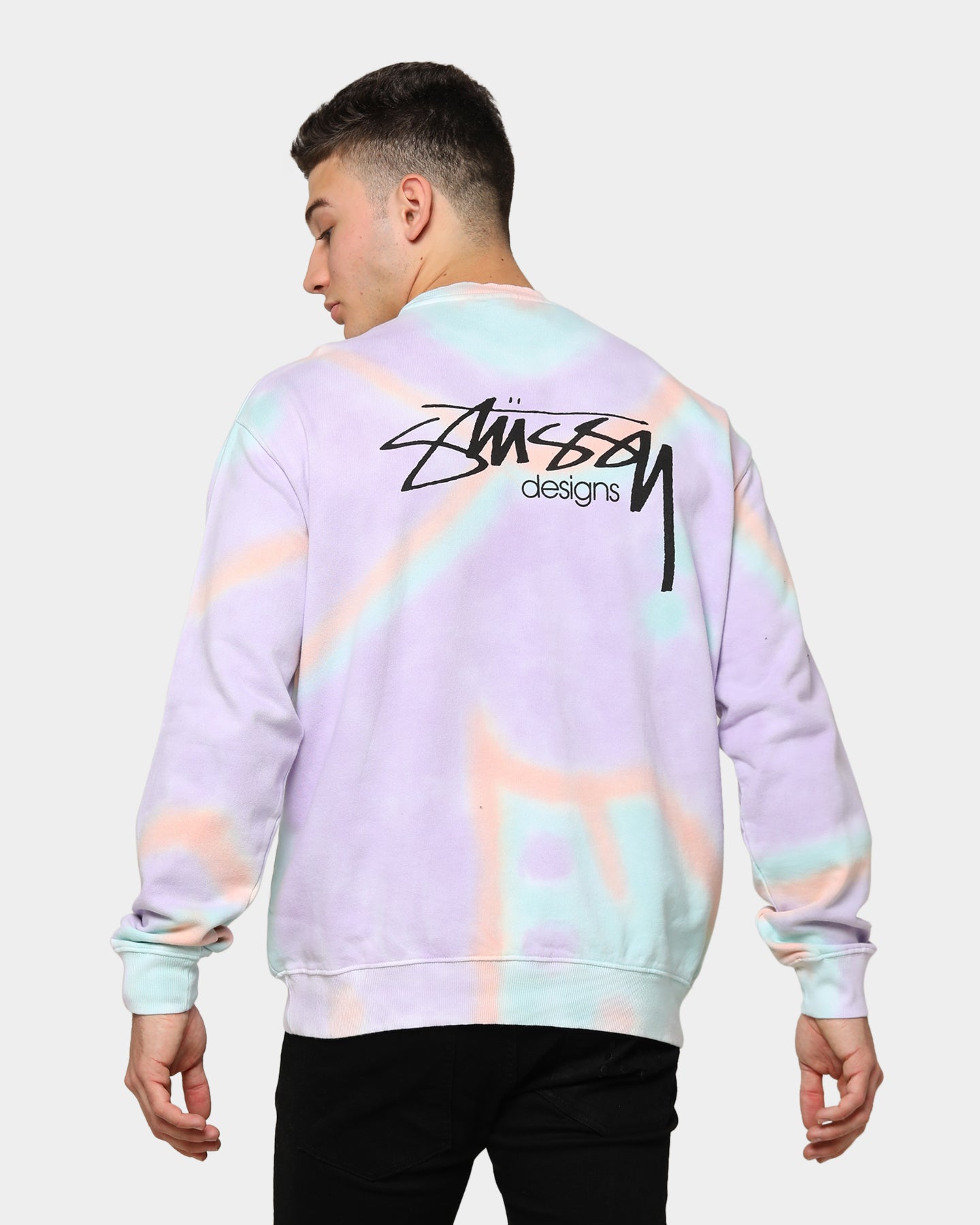 Stussy verna store tie dye hoodie