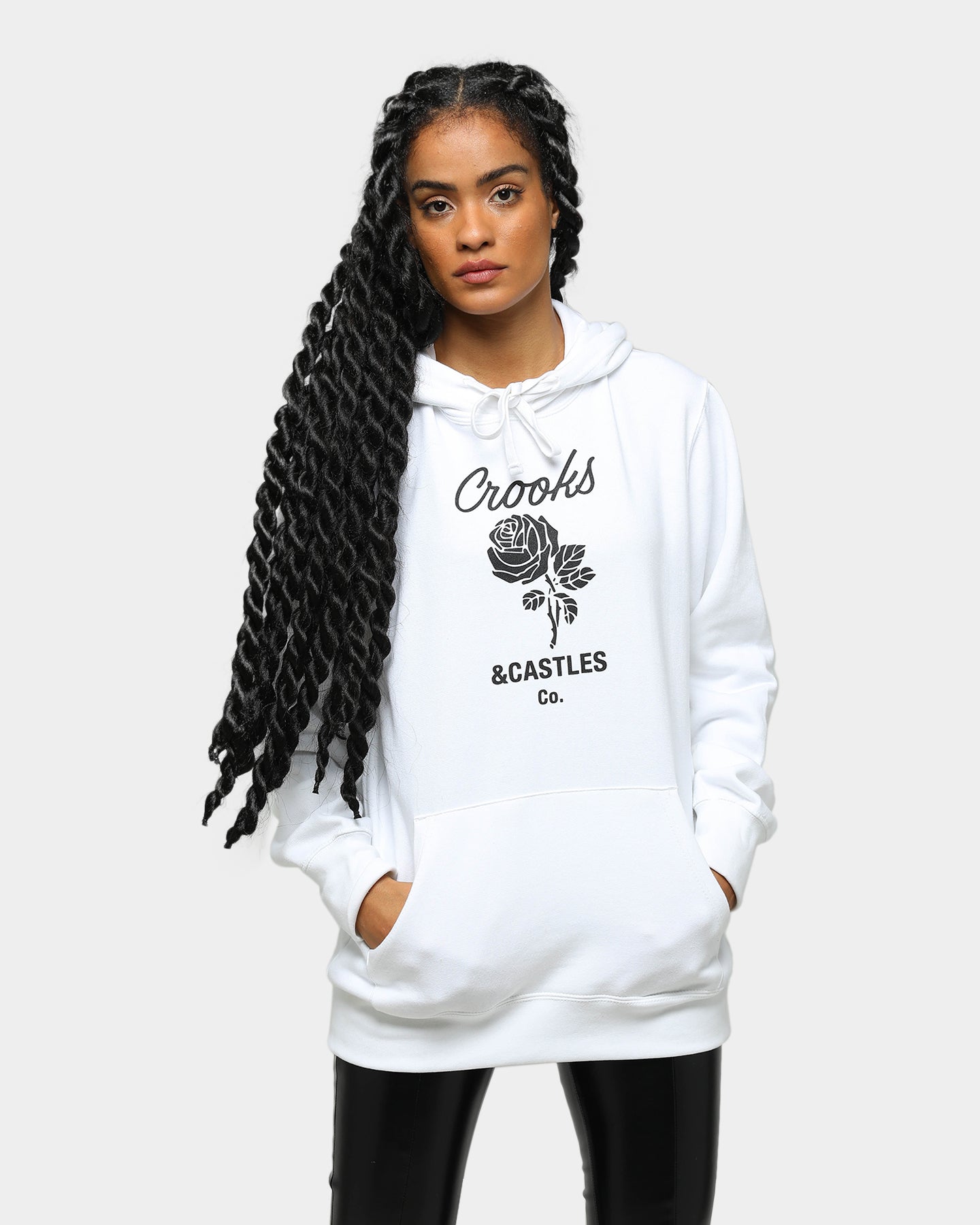 crooks and castles women's hoodie
