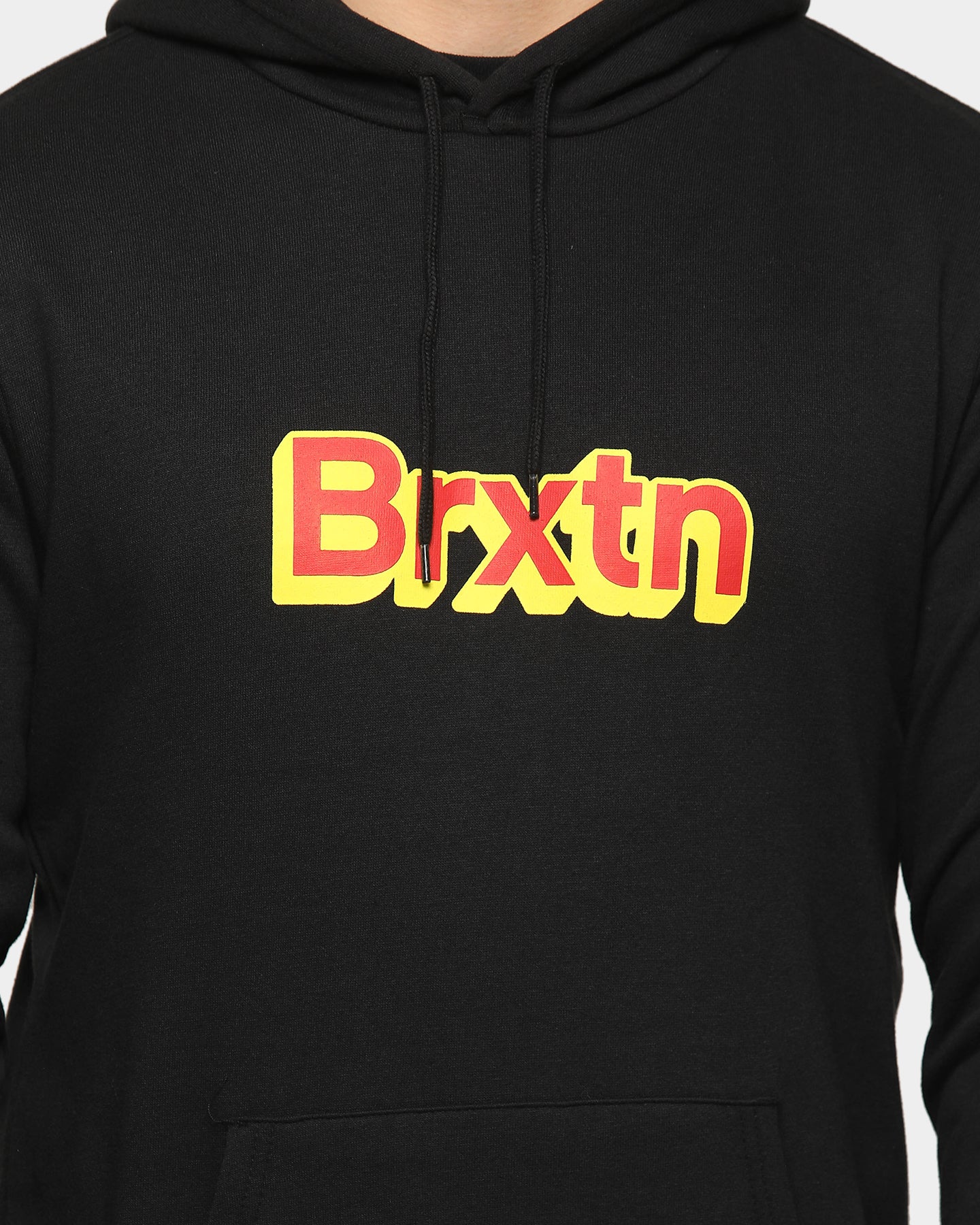 brixton hoodie black