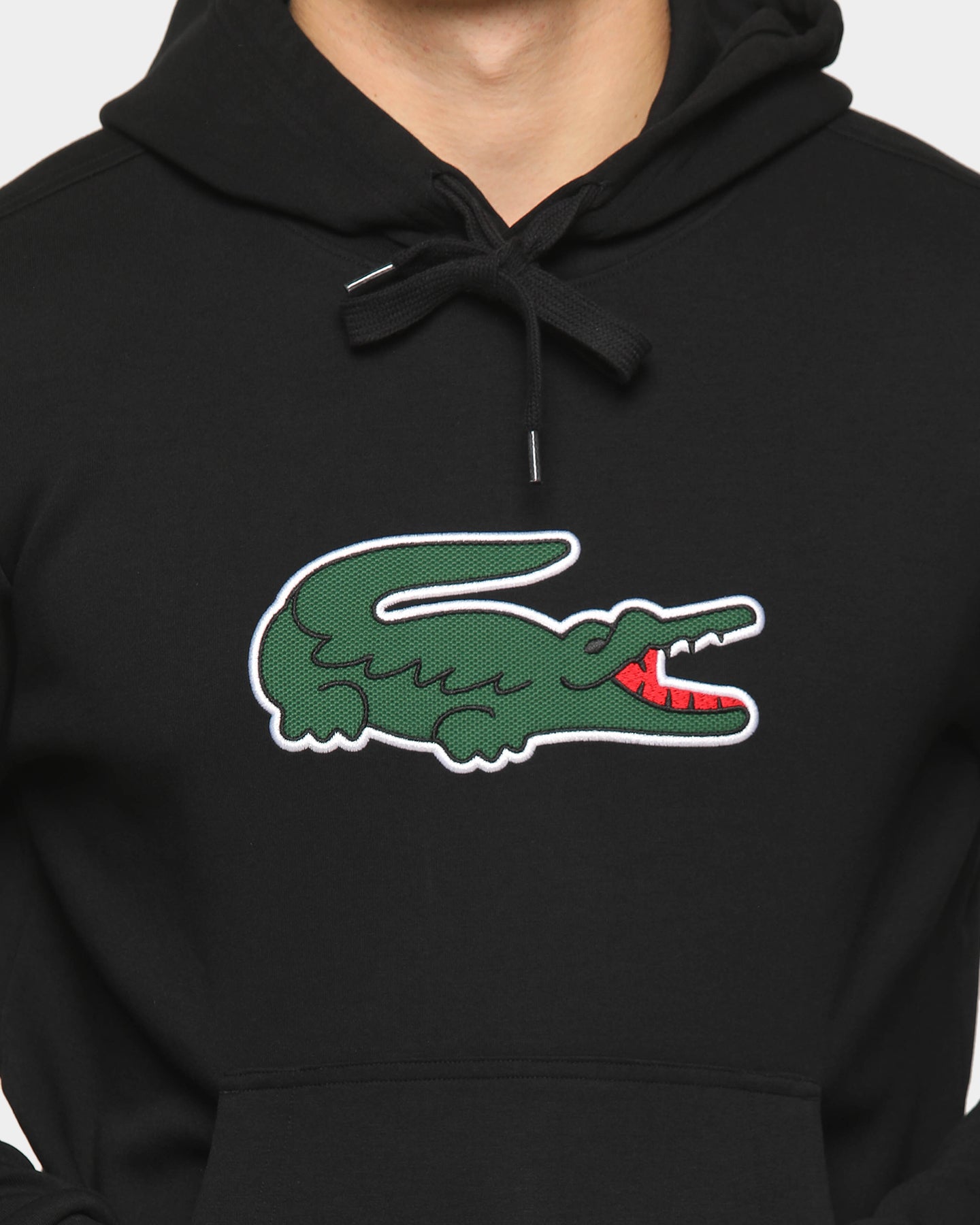 lacoste big croc hoodie