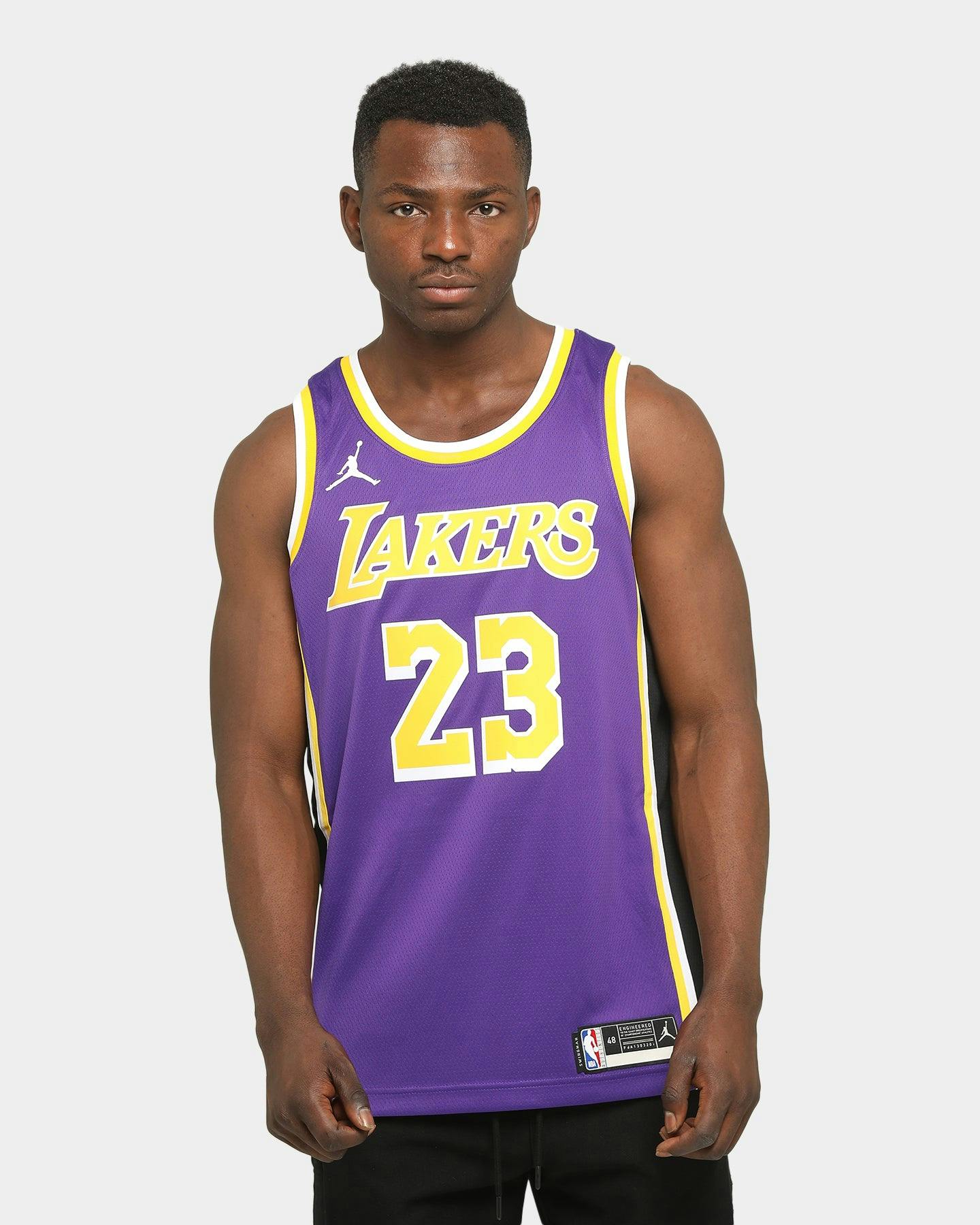 Nike Men S Los Angeles Lakers James 23 Nba Statement 2020 Swingman Je Culture Kings