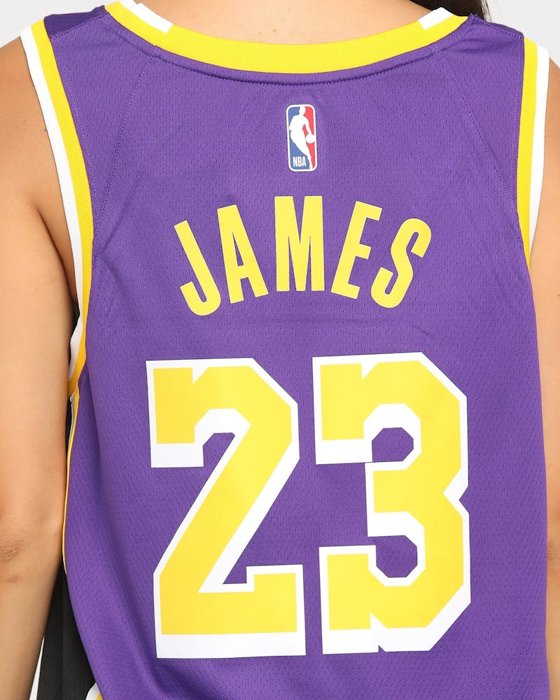 Nike Men S Los Angeles Lakers James 23 Nba Statement 2020 Swingman Je Culture Kings