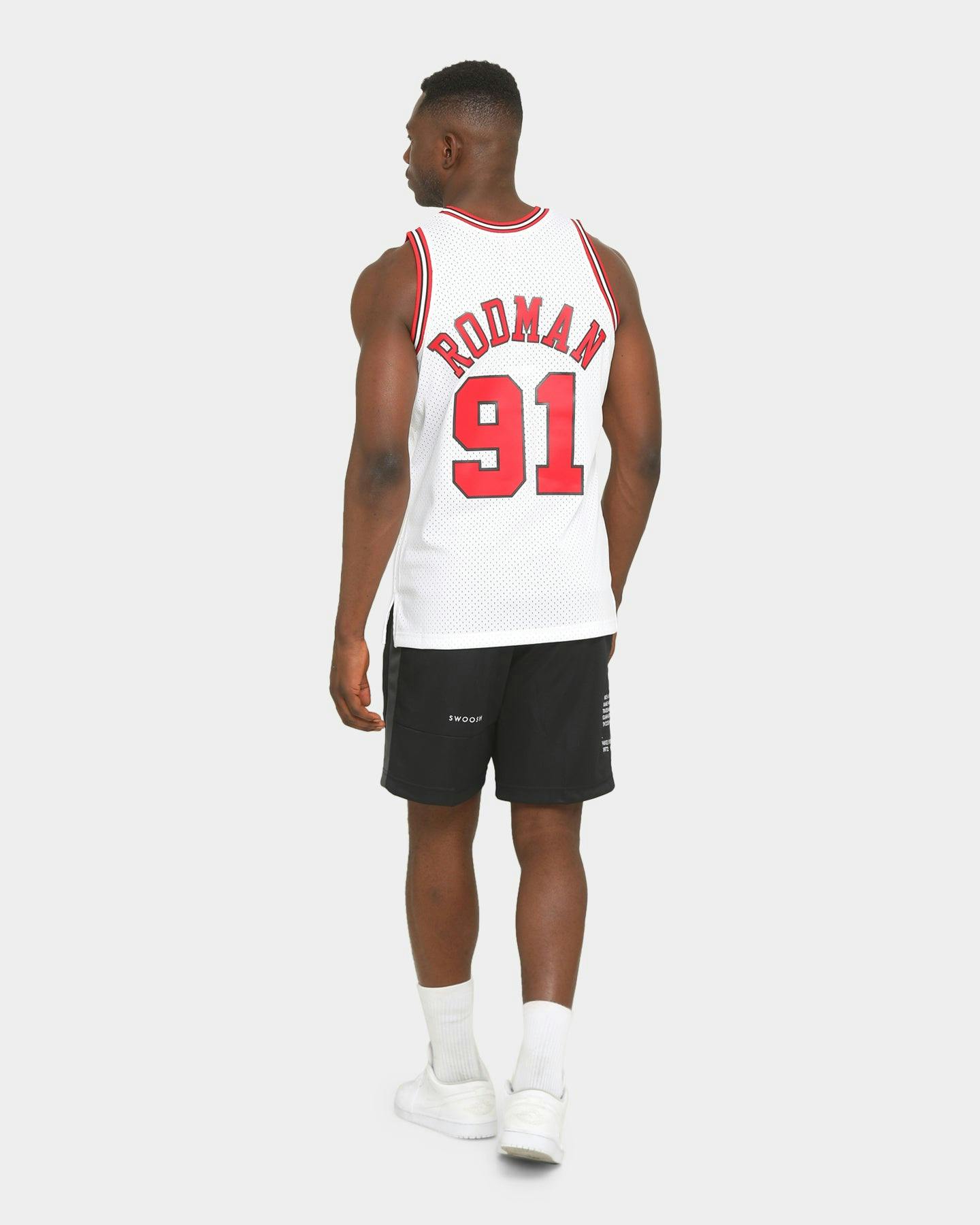 Mitchell & Ness Chicago Bulls Dennis Rodman '97-'98 #91 Swingman Jerse ...