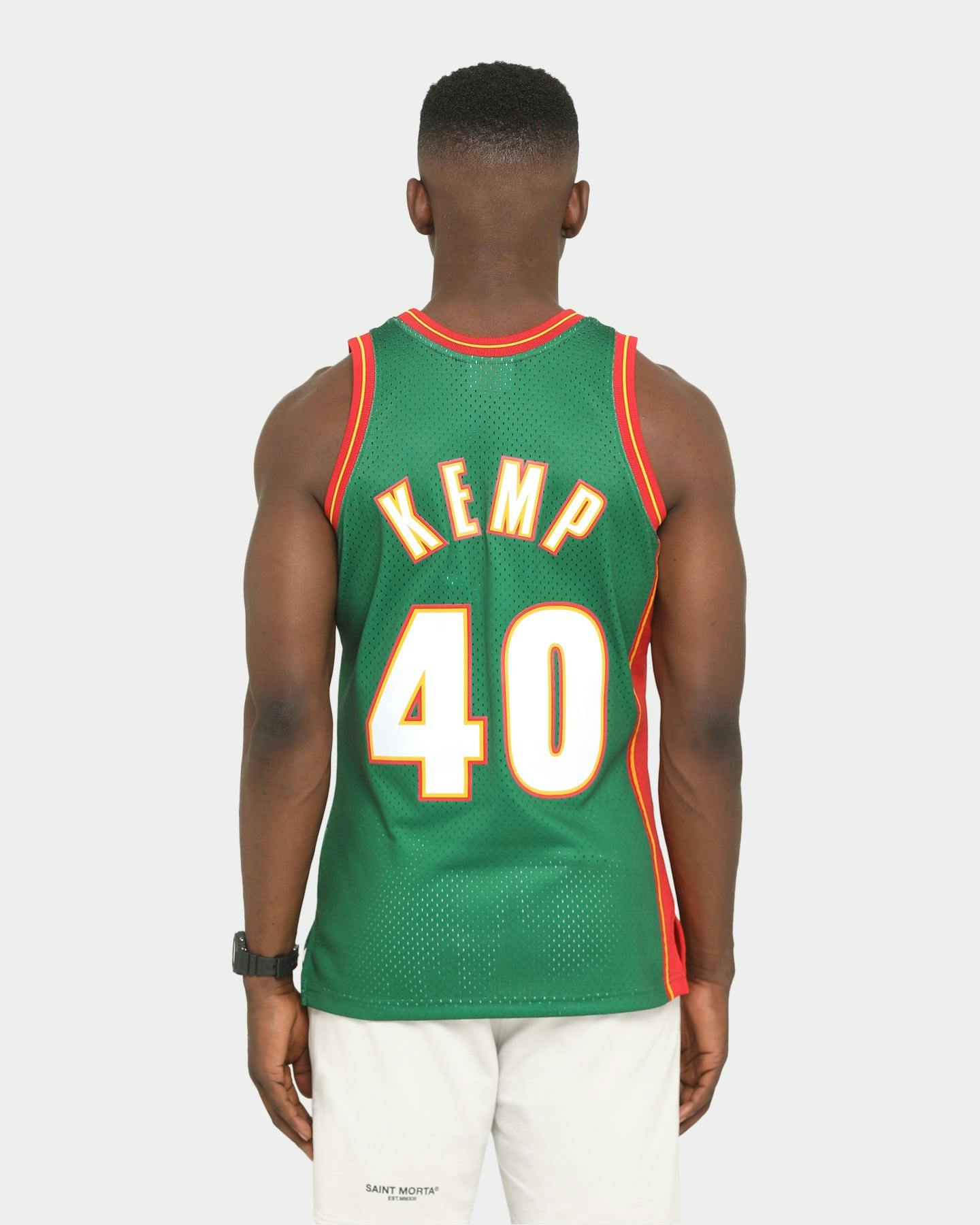Mitchell & Ness Seattle Sonics Shawn Kemp '95'96 40 Swingman Jersey