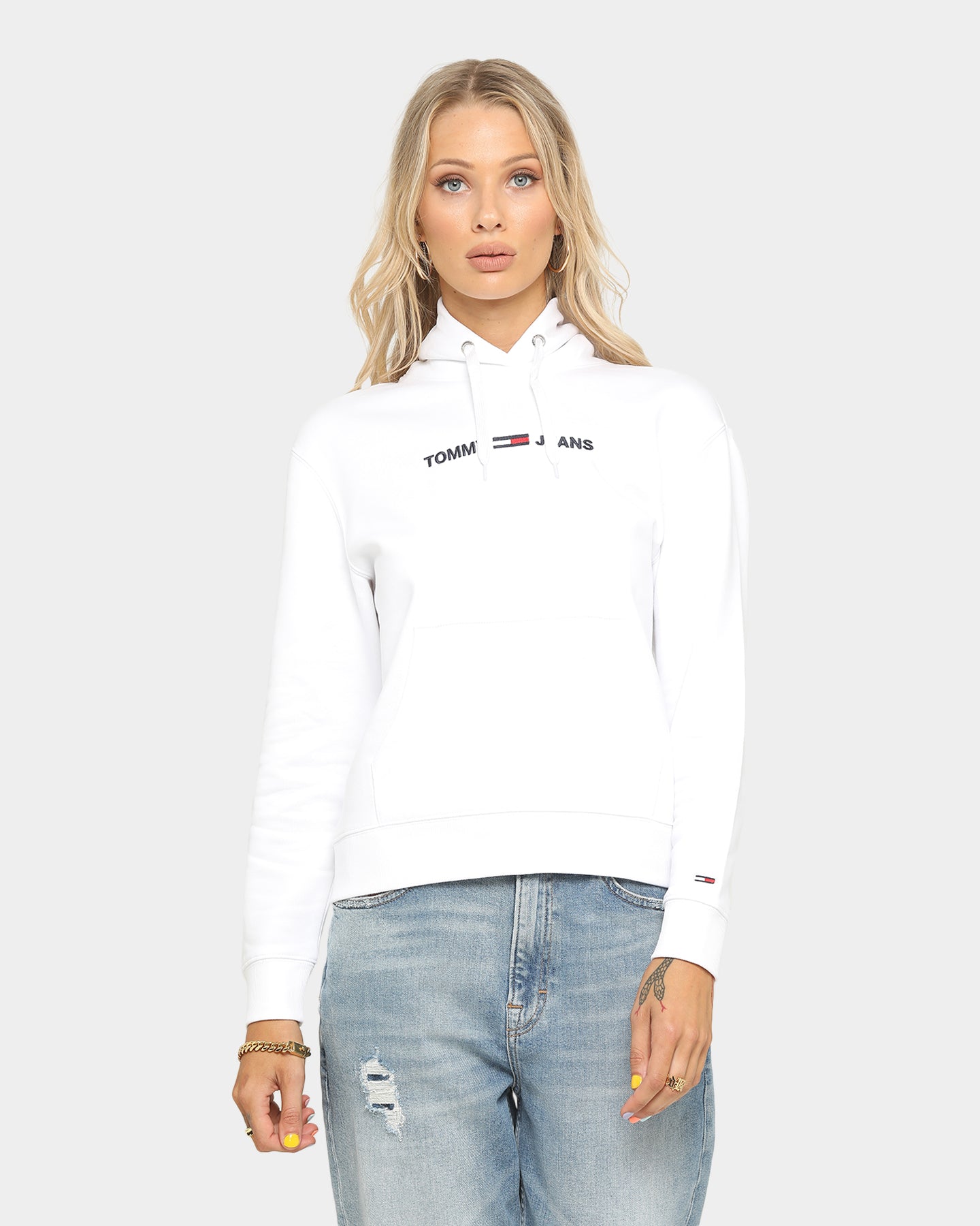 tommy jeans boyfriend logo hoodie
