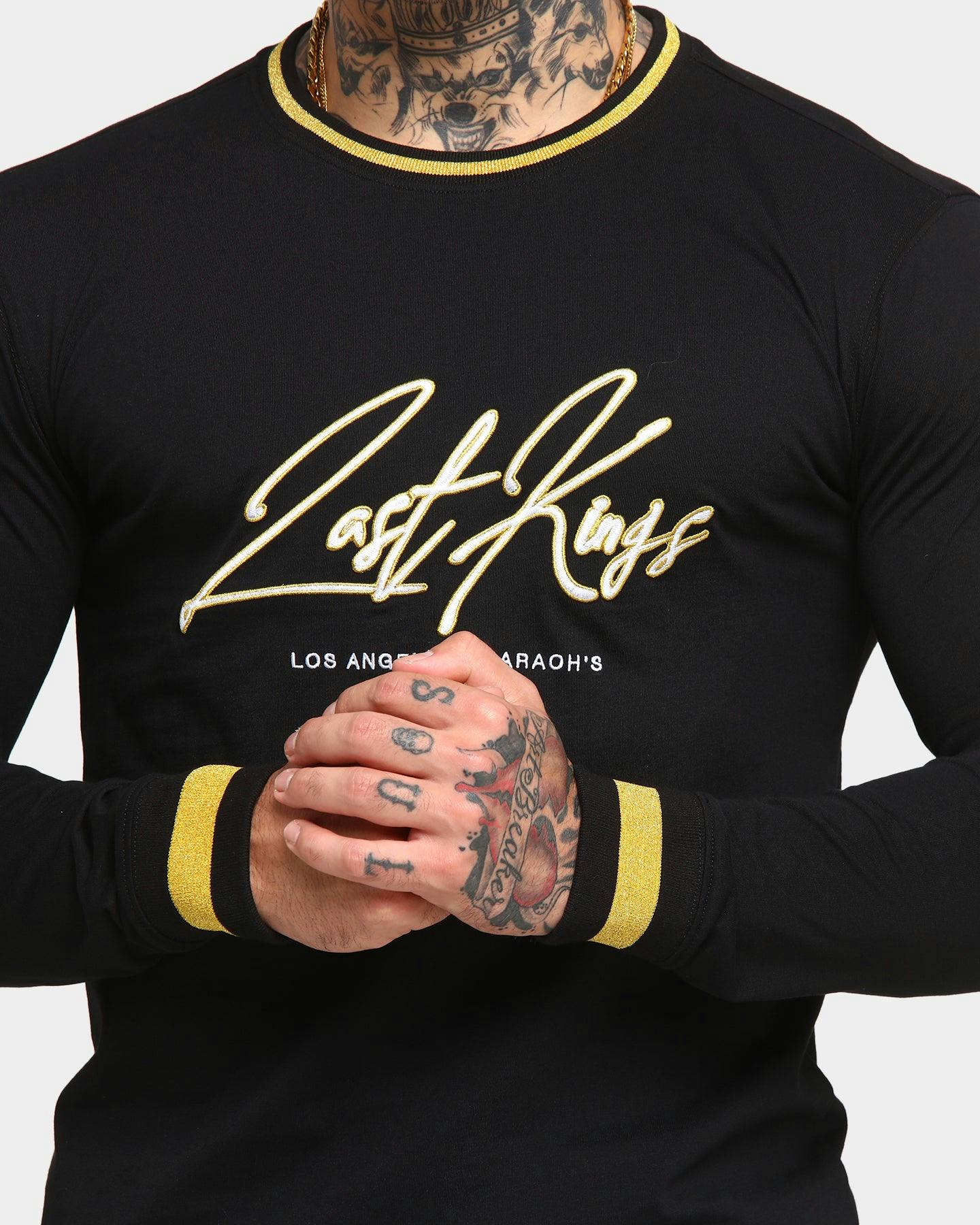 Last Kings Signature Long Sleeve T-Shirt Black | Culture Kings