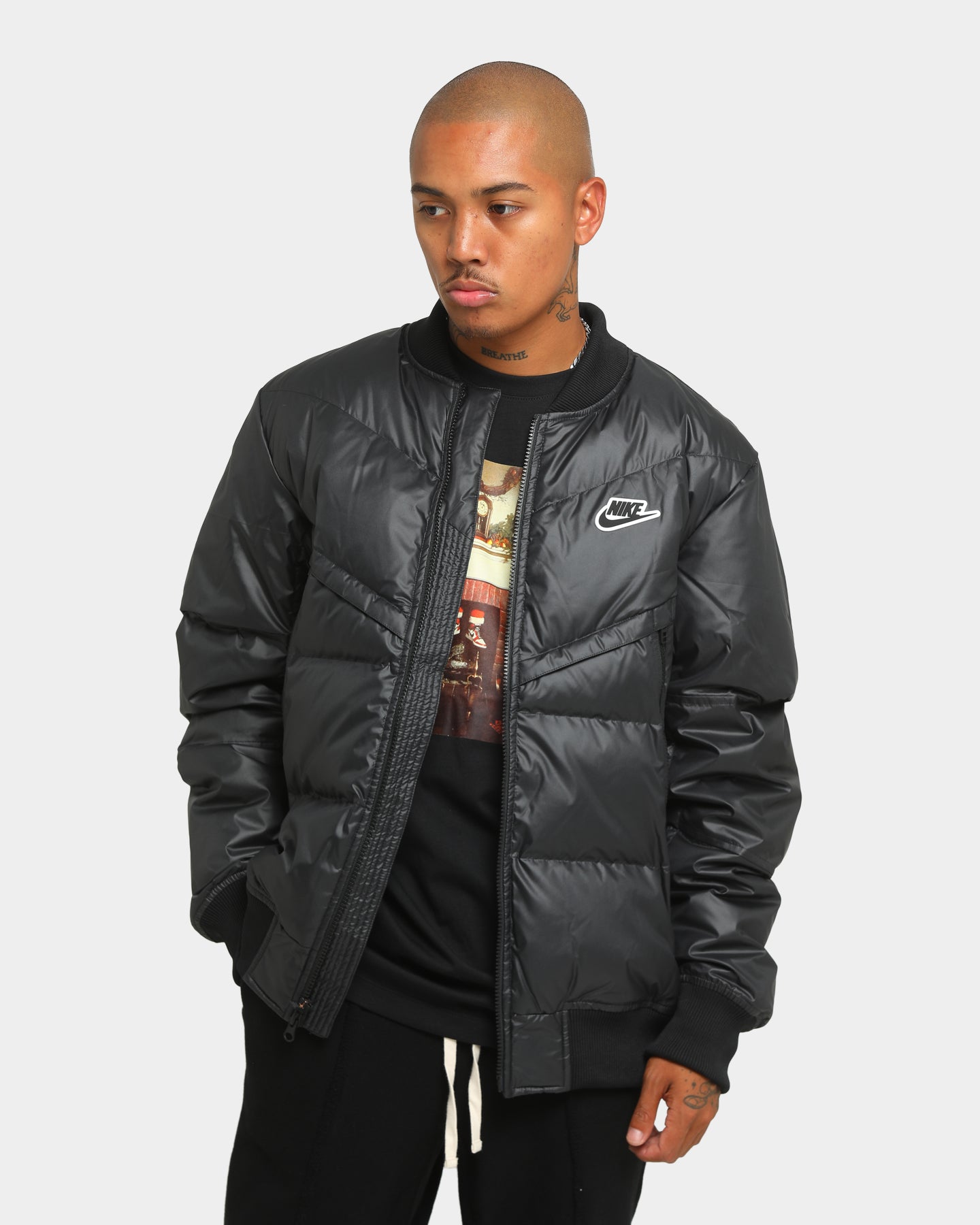 nike downfill bomber