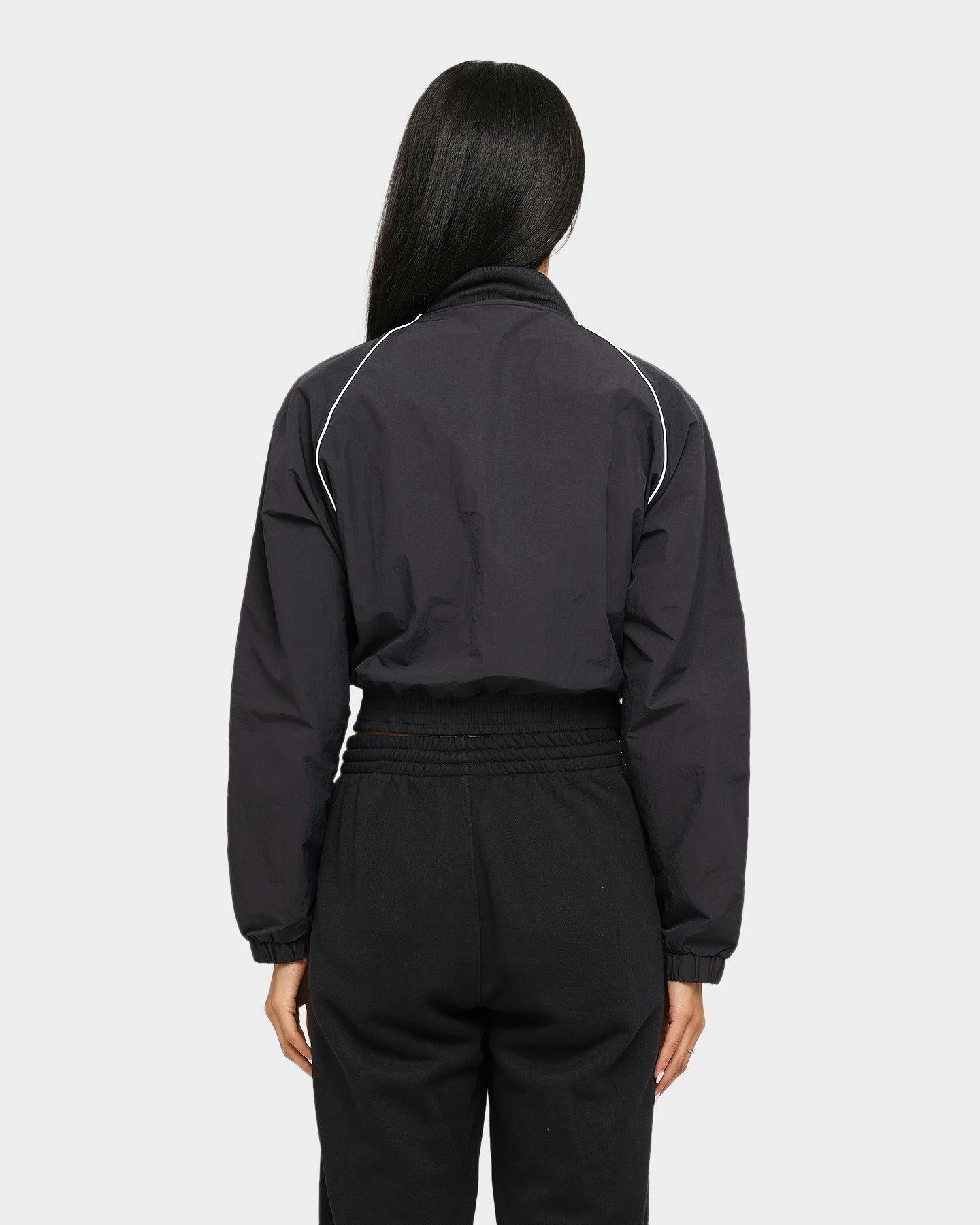 Adidas Women's Cropped Fashion Track Jacket Black Culture Kings