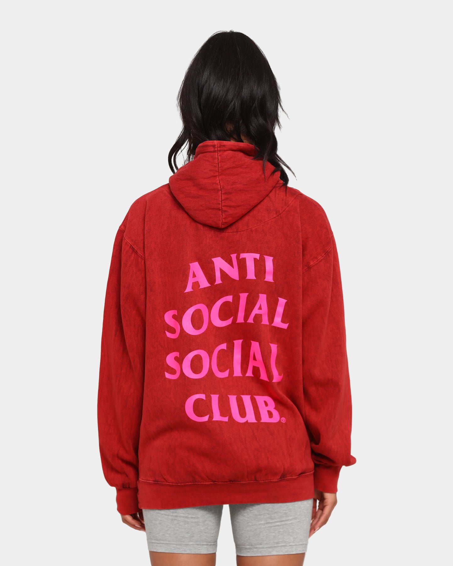 assc hoodie red