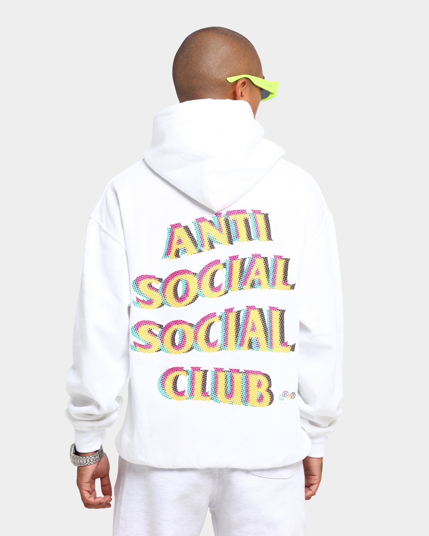 white assc hoodie