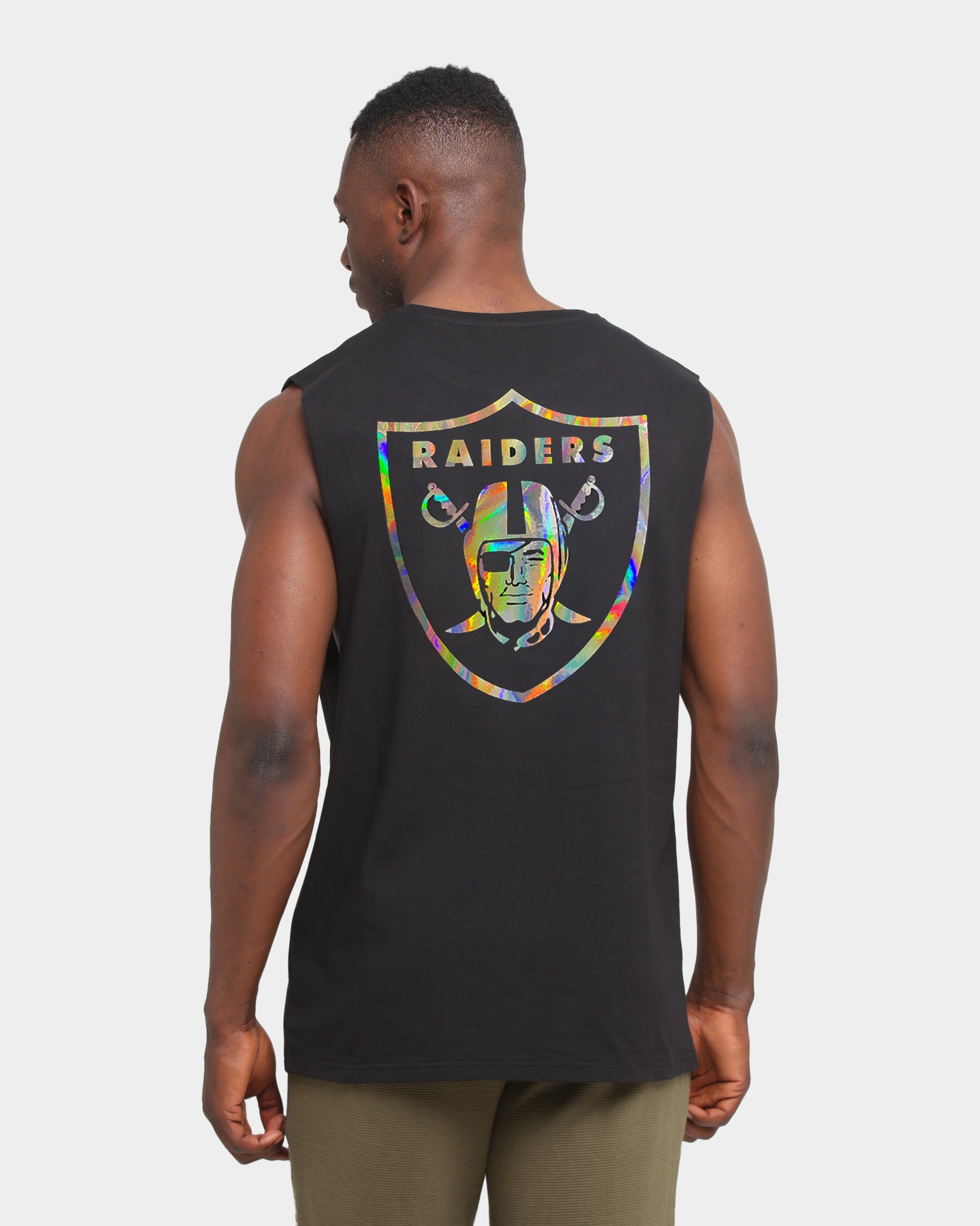 raiders muscle shirt