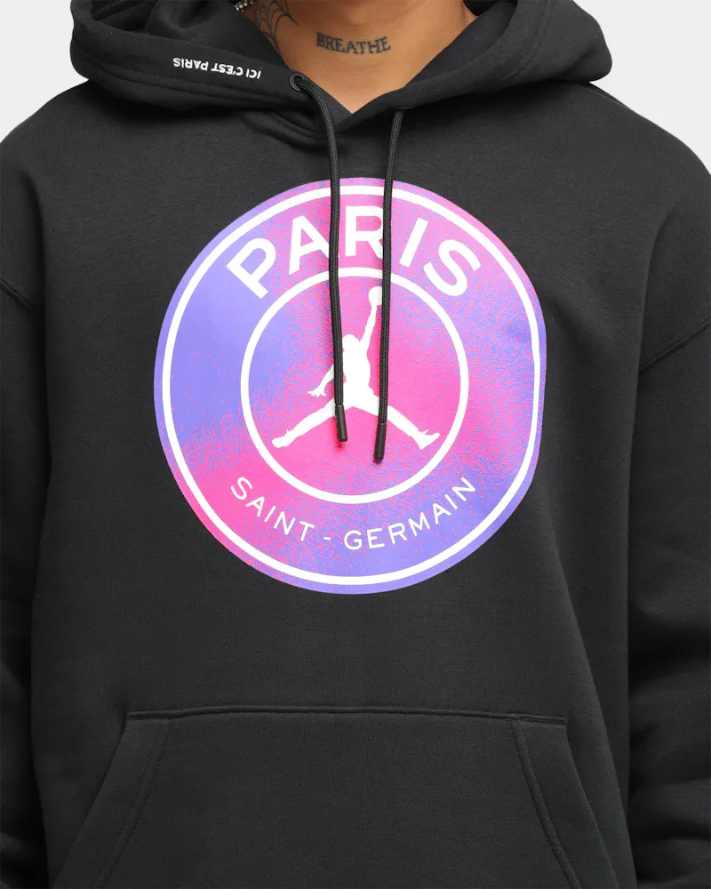 Jordan Paris SaintGermain Hoodie Black Culture Kings