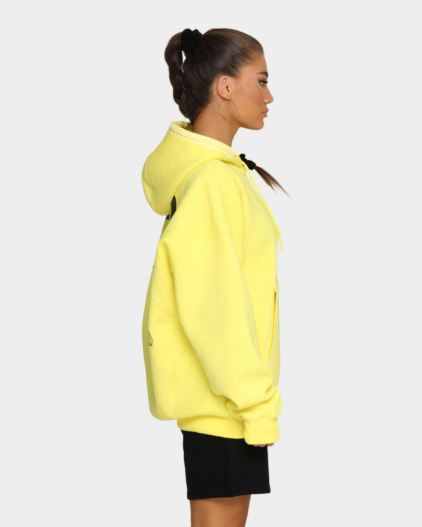 Jordan 23 Engineered Washed Fleece Hoodie Optic Yellow/Black Culture