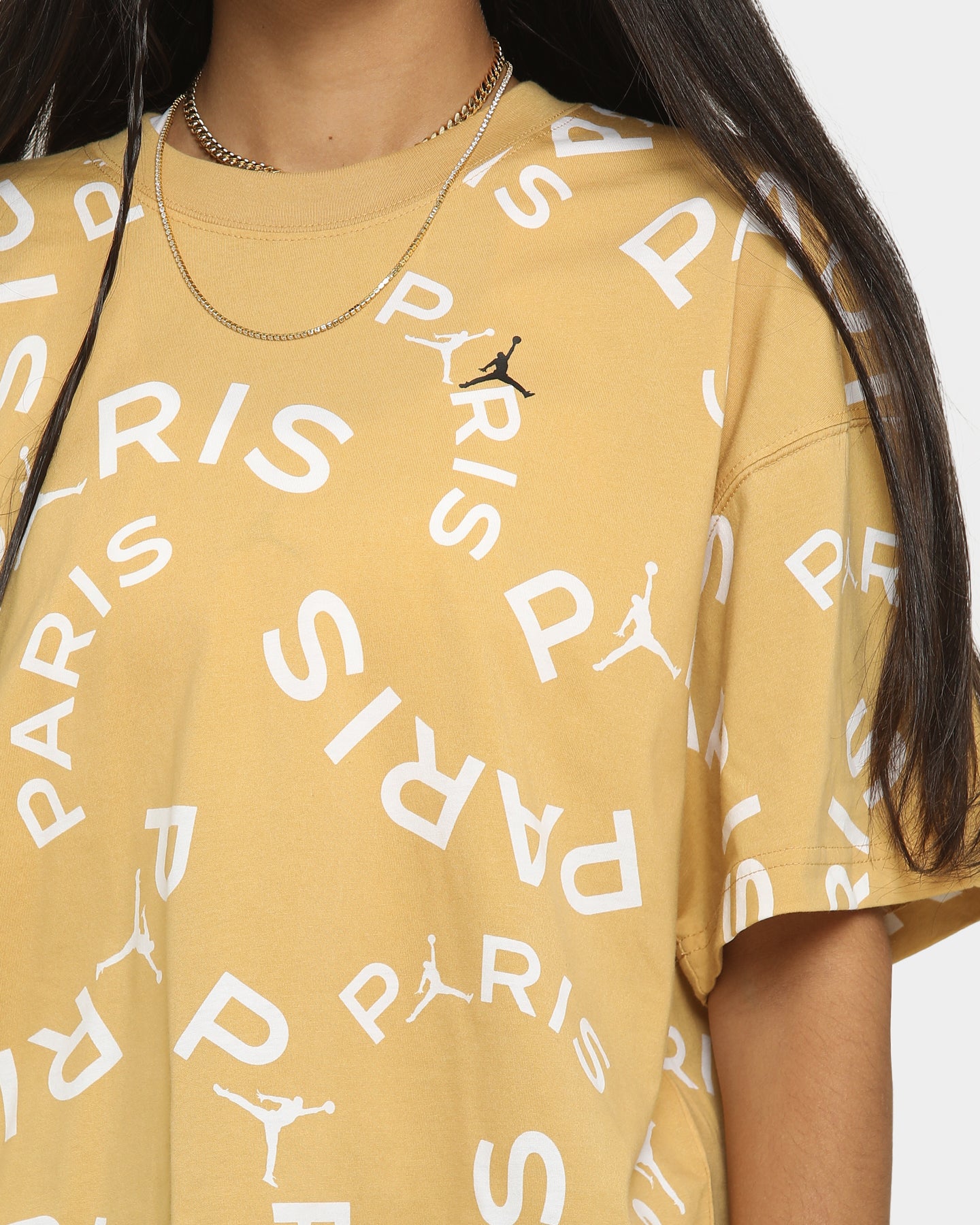 yellow jordan shirt womens