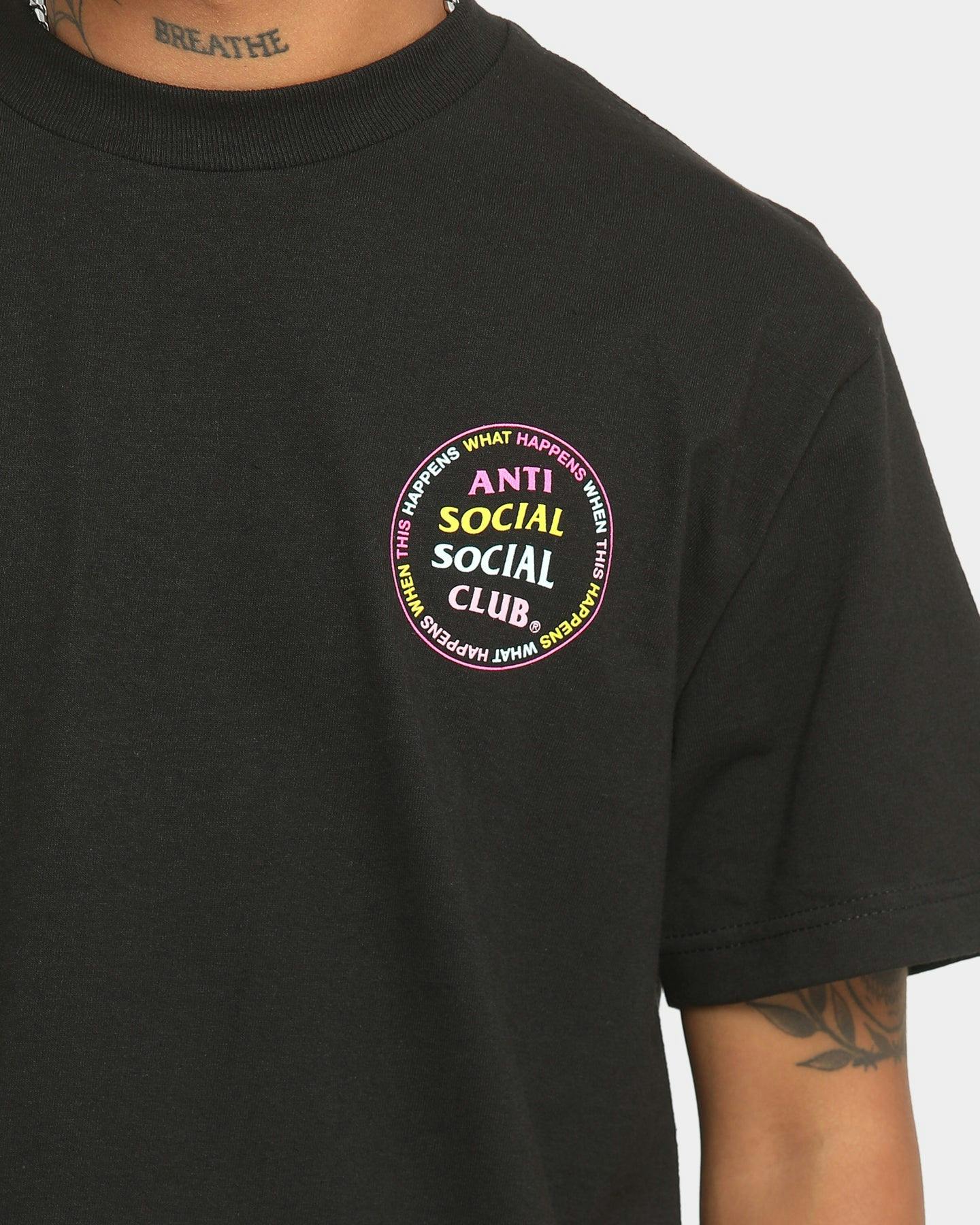 Anti Social Social Club Members Only T-Shirt Black | Culture Kings