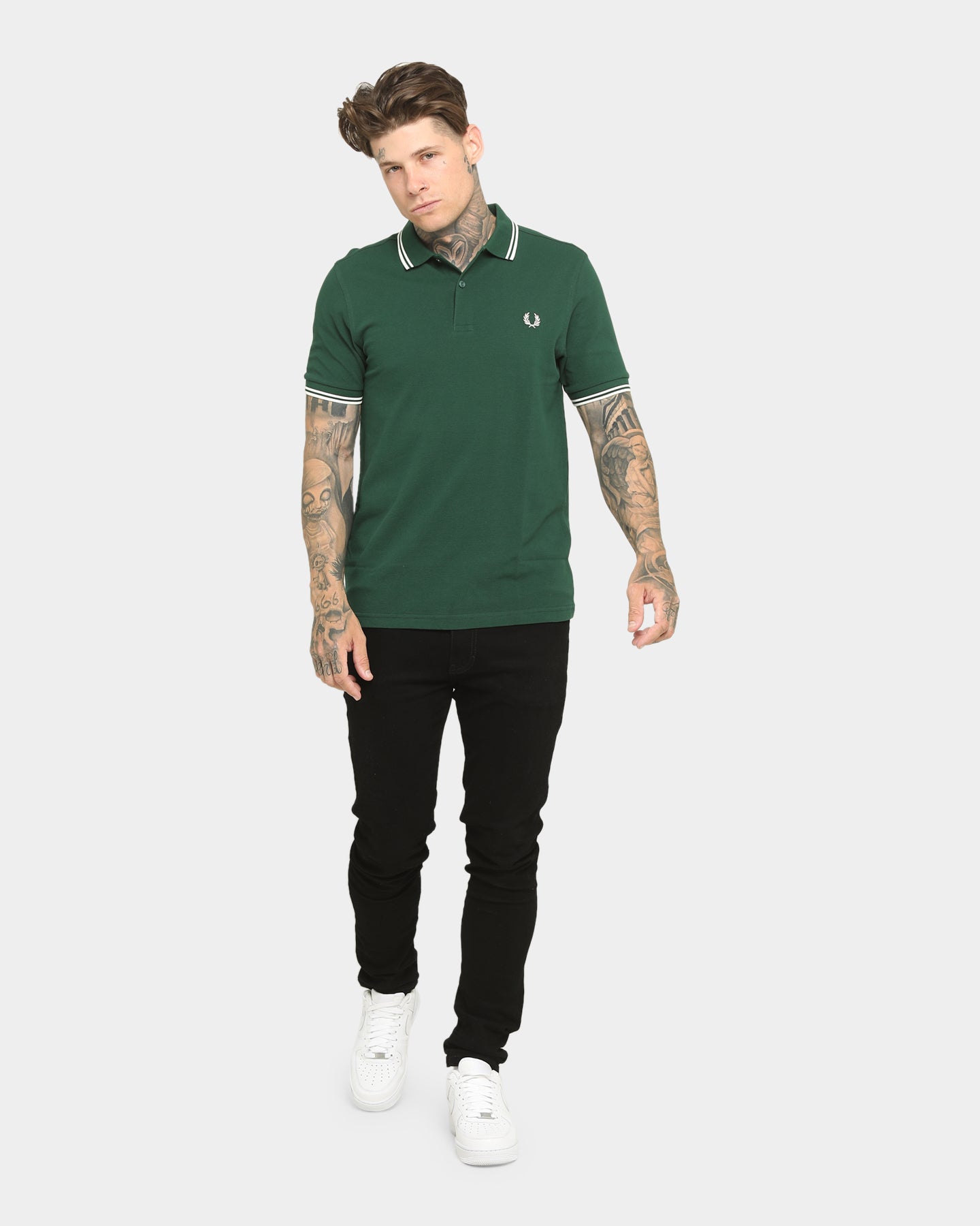 fred perry ivy green polo