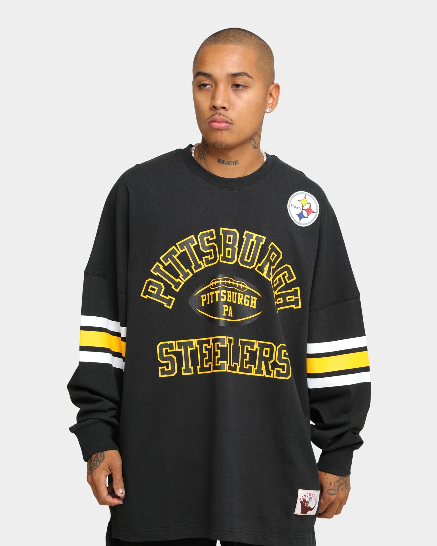 pittsburgh steelers long sleeve jersey