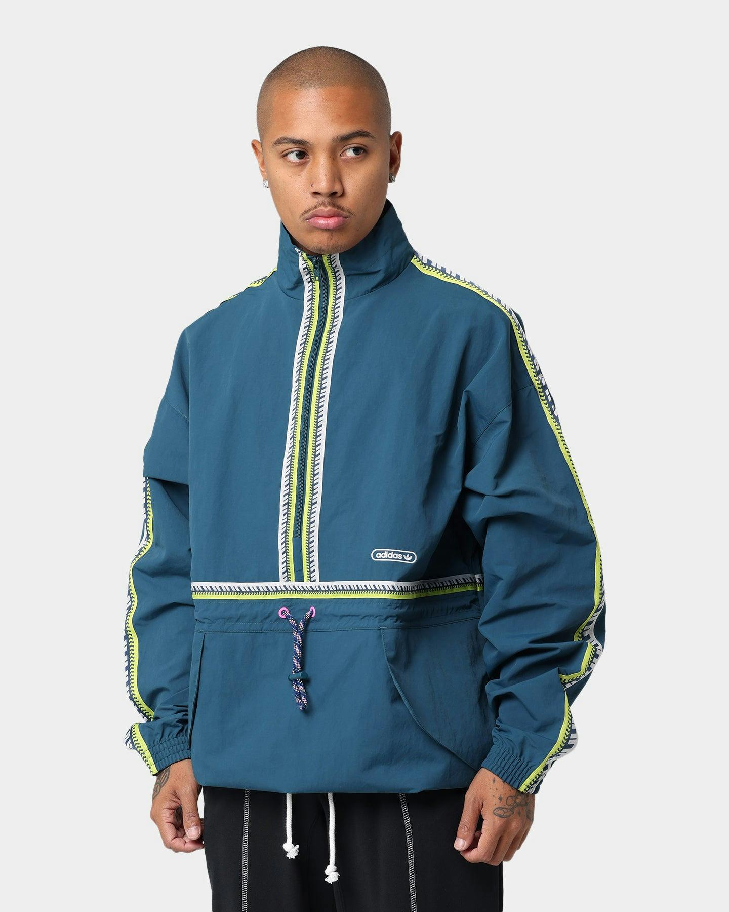 adidas taped anorak jacket