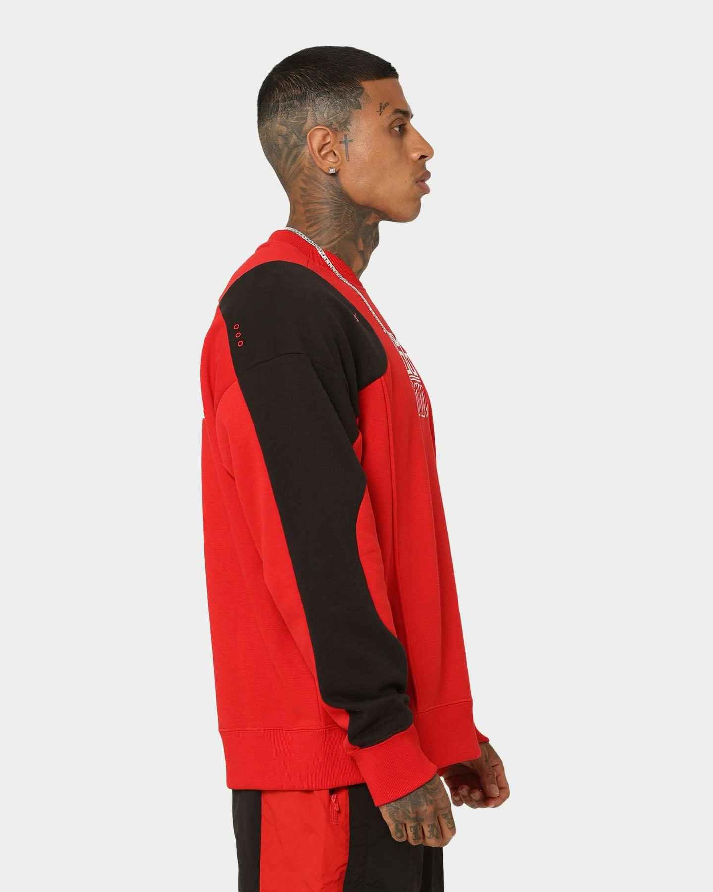 Puma X Ferrari Motorsports Race Statement Sweat Crewneck Rosso Corsa