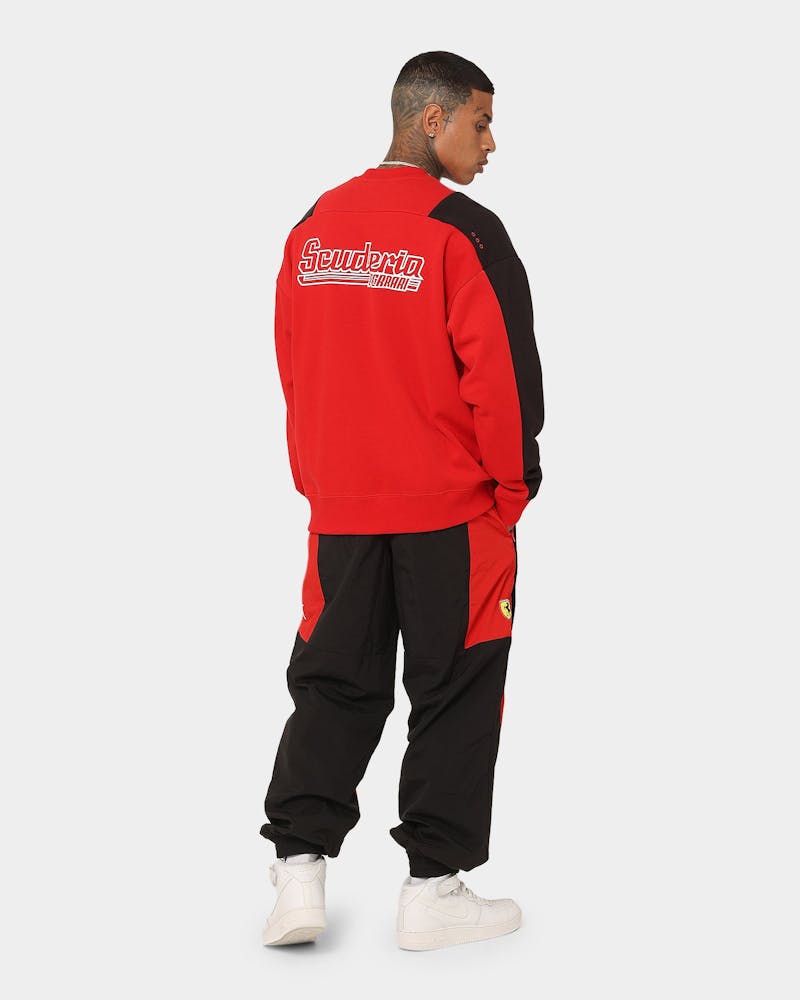 Puma X Ferrari Motorsports Race Statement Sweat Crewneck Rosso Corsa thumbnail - 8