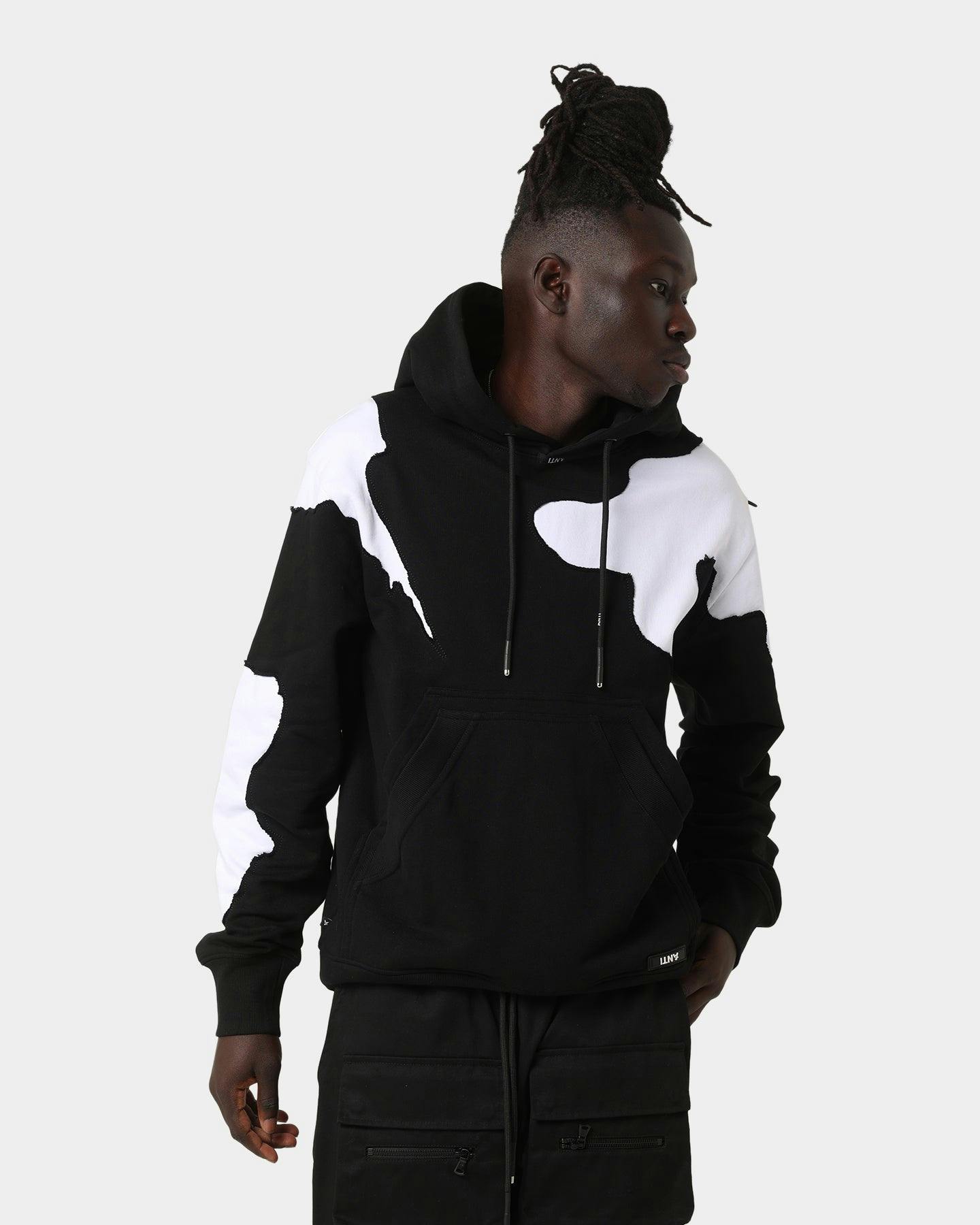 The Anti Order Deconstruction Hoodie Black/White