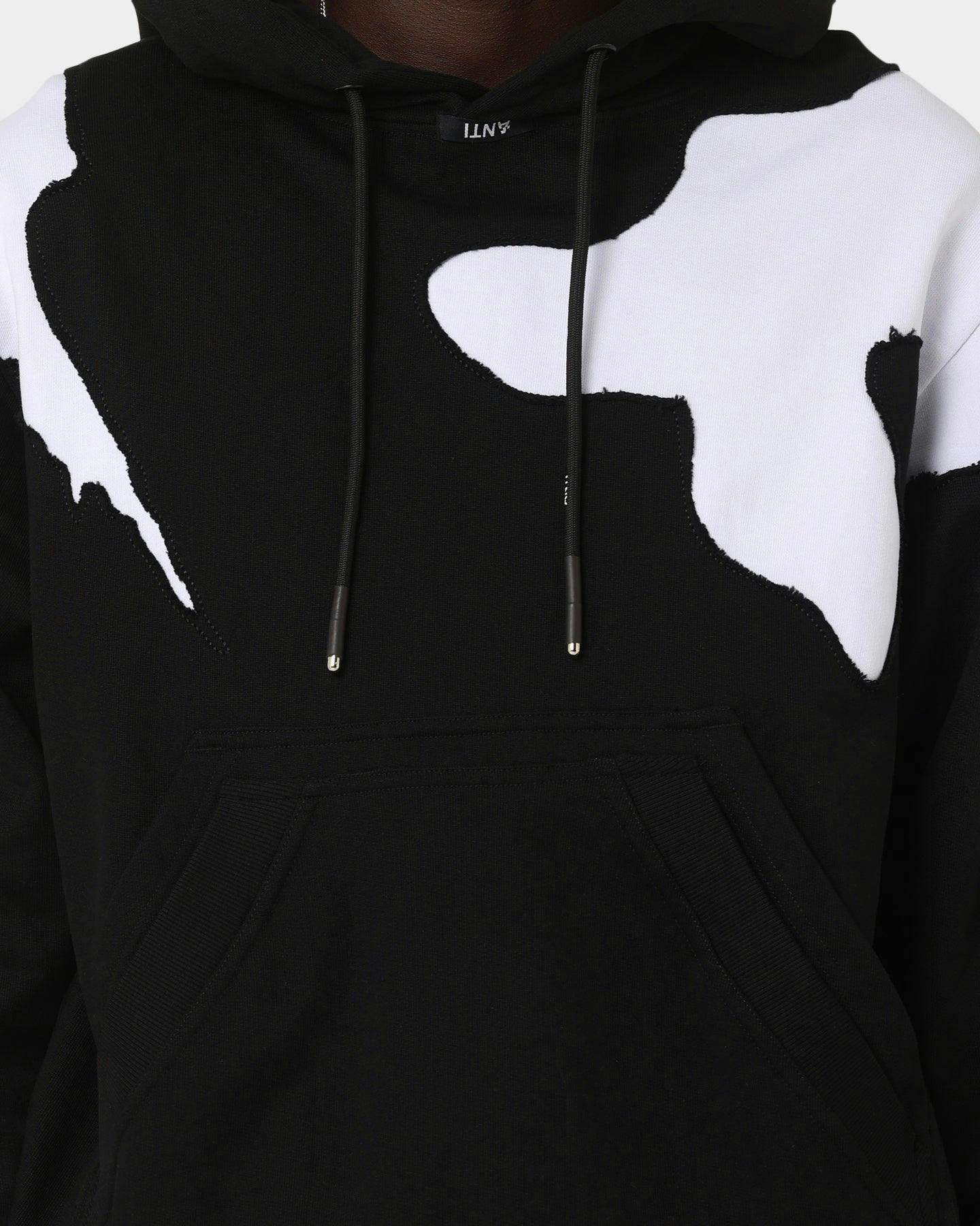 The Anti Order Deconstruction Hoodie Black/White