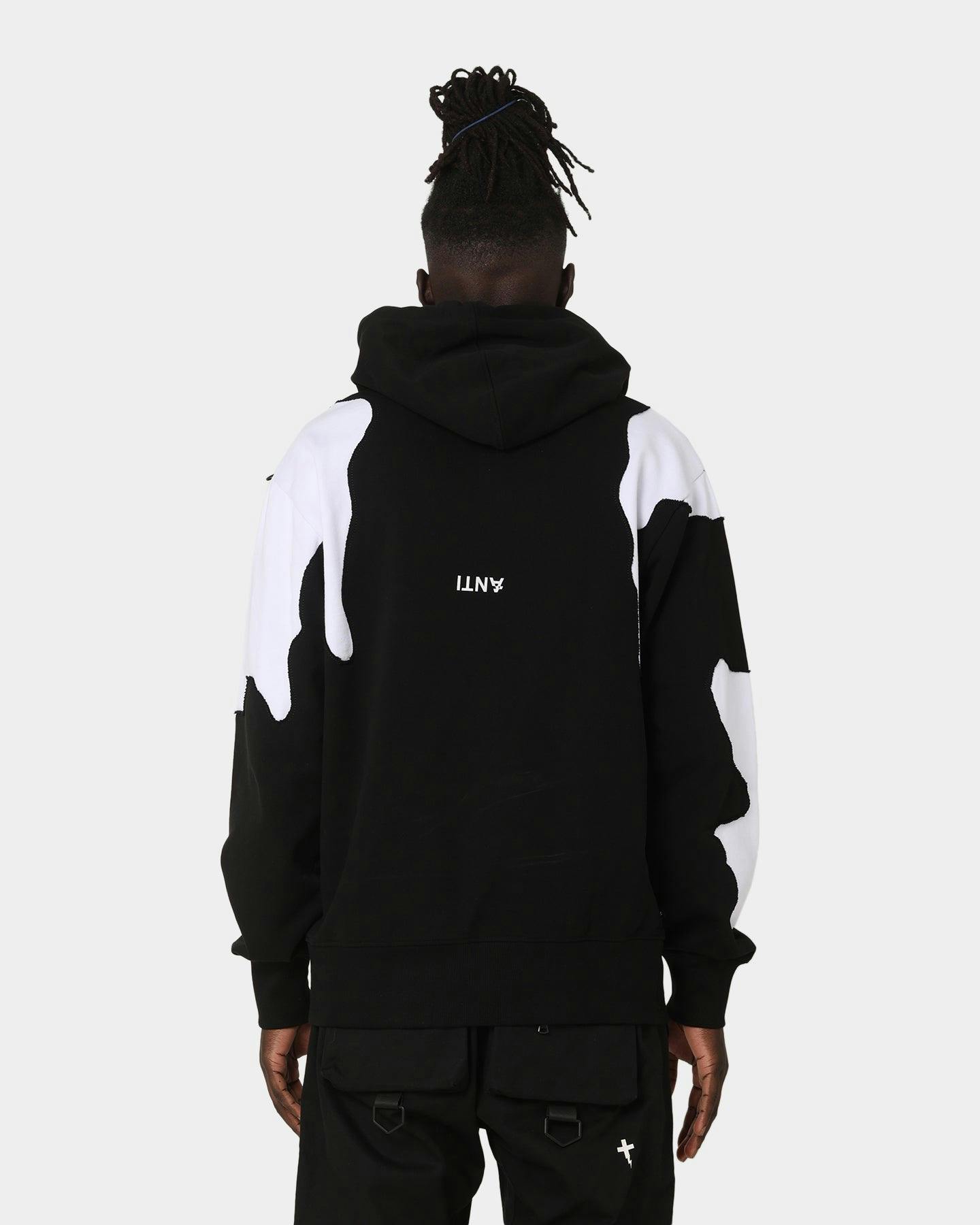 The Anti Order Deconstruction Hoodie Black/White