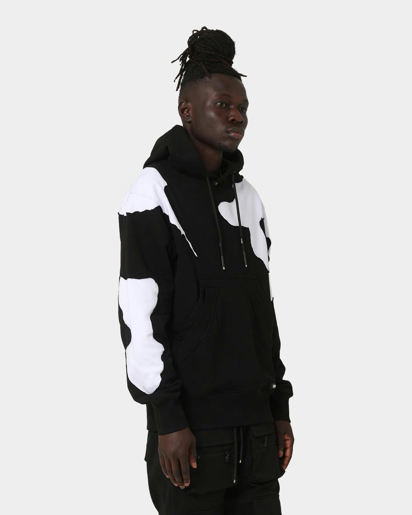 The Anti Order Deconstruction Hoodie Black/White